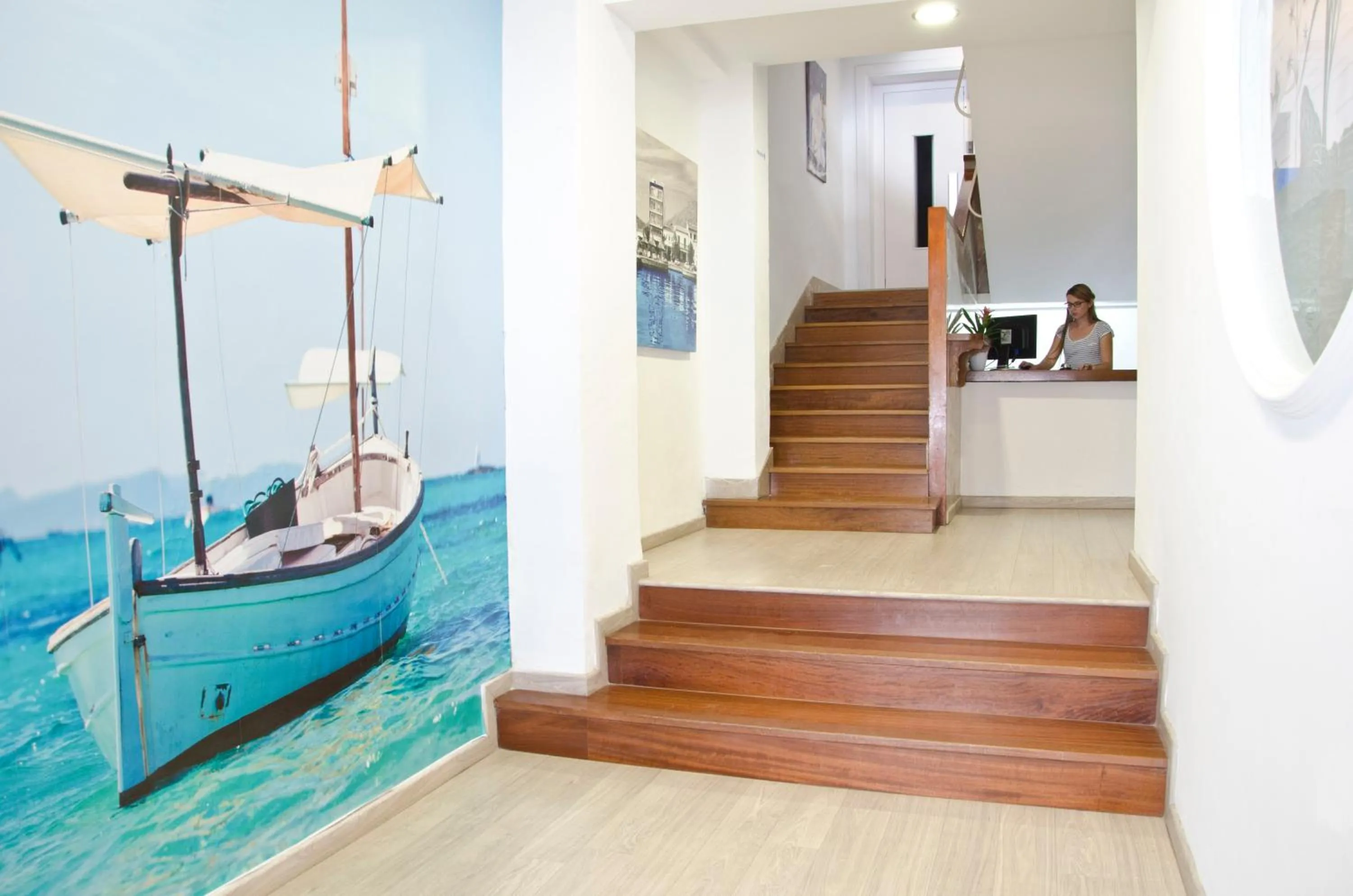 Lobby or reception in Hotel Capri