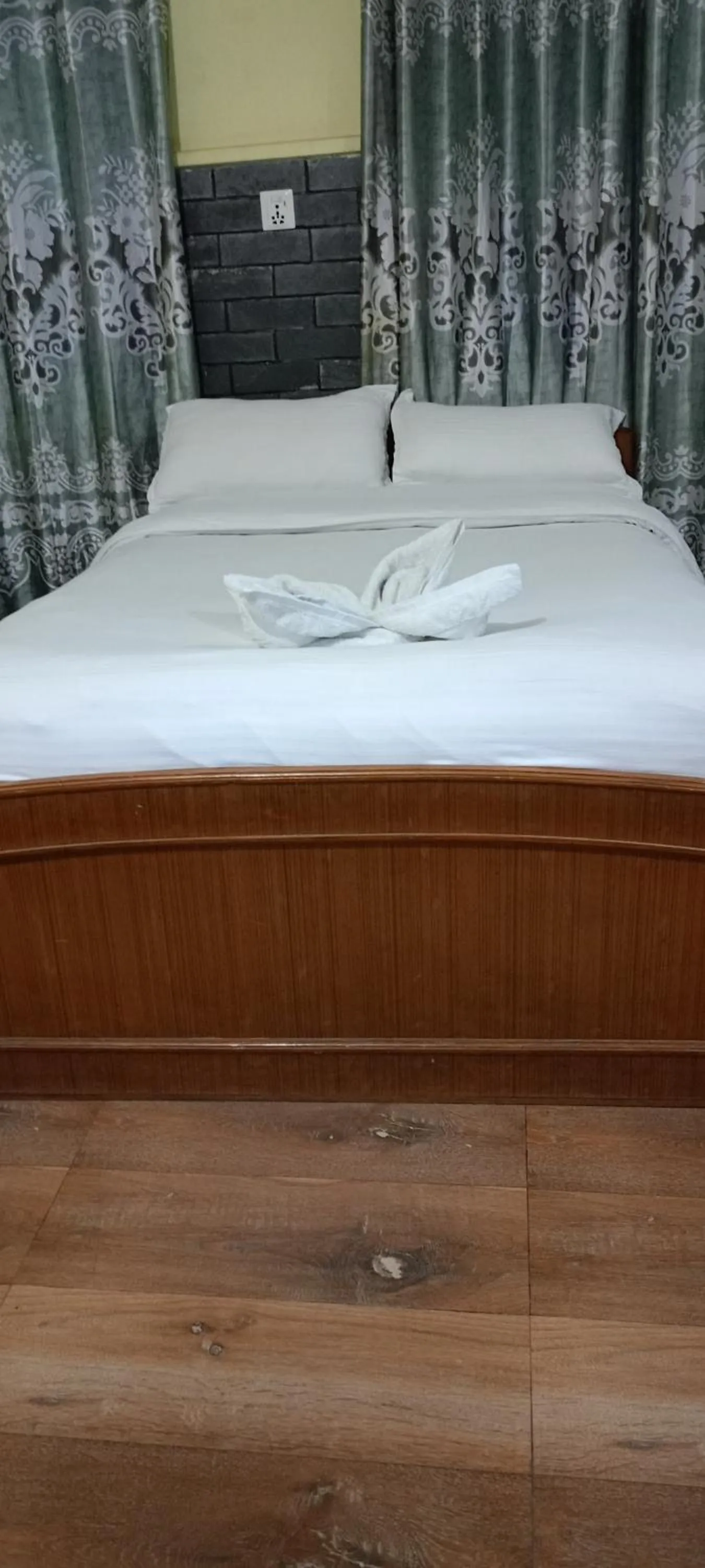 Bed in Pokhara Metro Eco Hotel