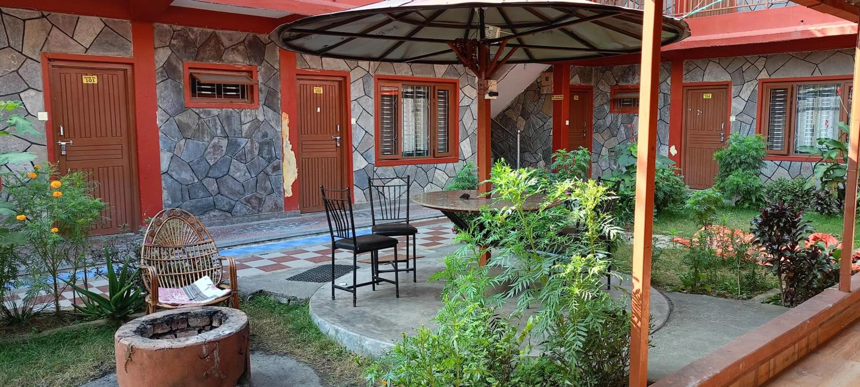 Property building in Pokhara Metro Eco Hotel