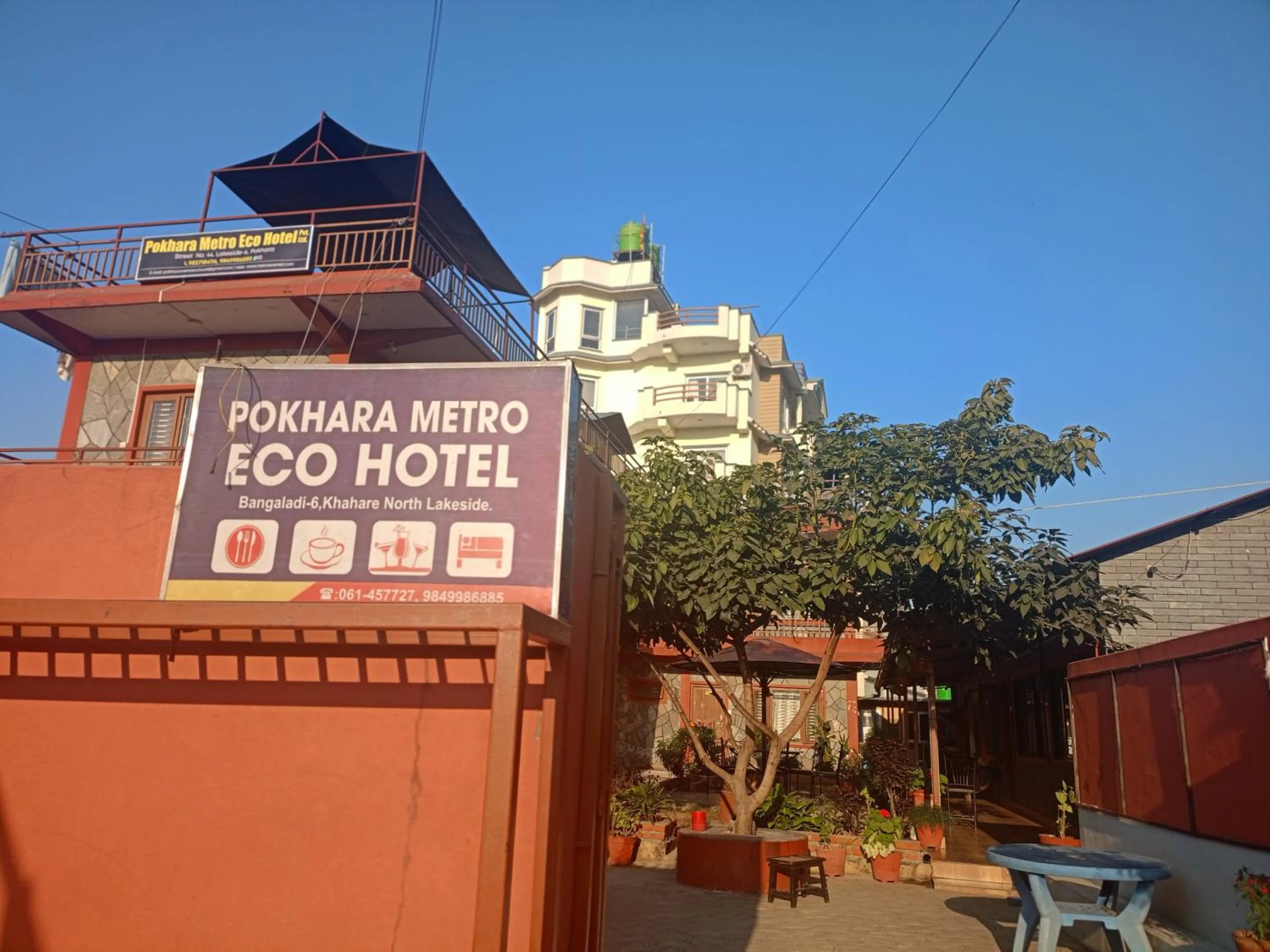 Property building in Pokhara Metro Eco Hotel