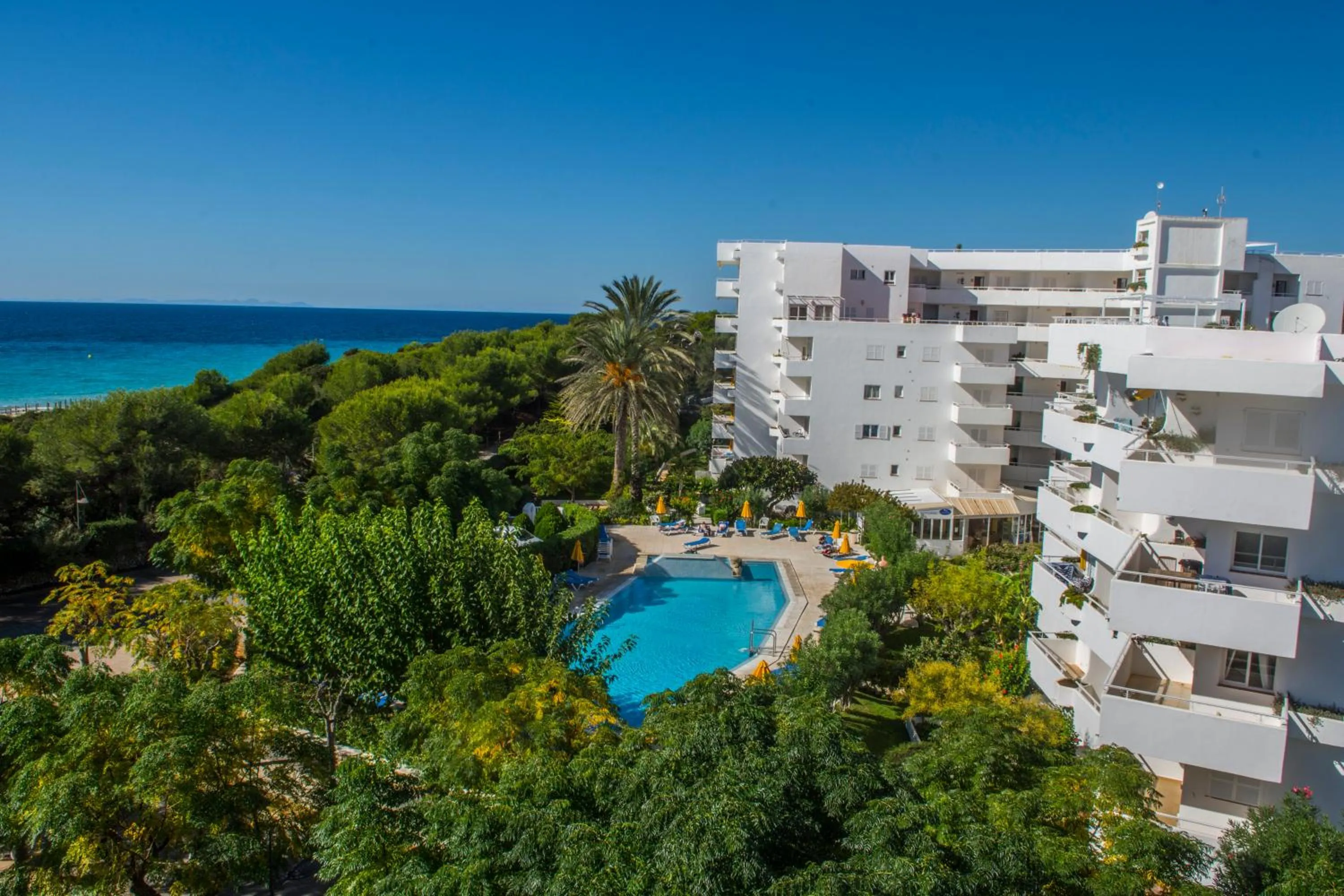 Bird's eye view in Hamilton Court