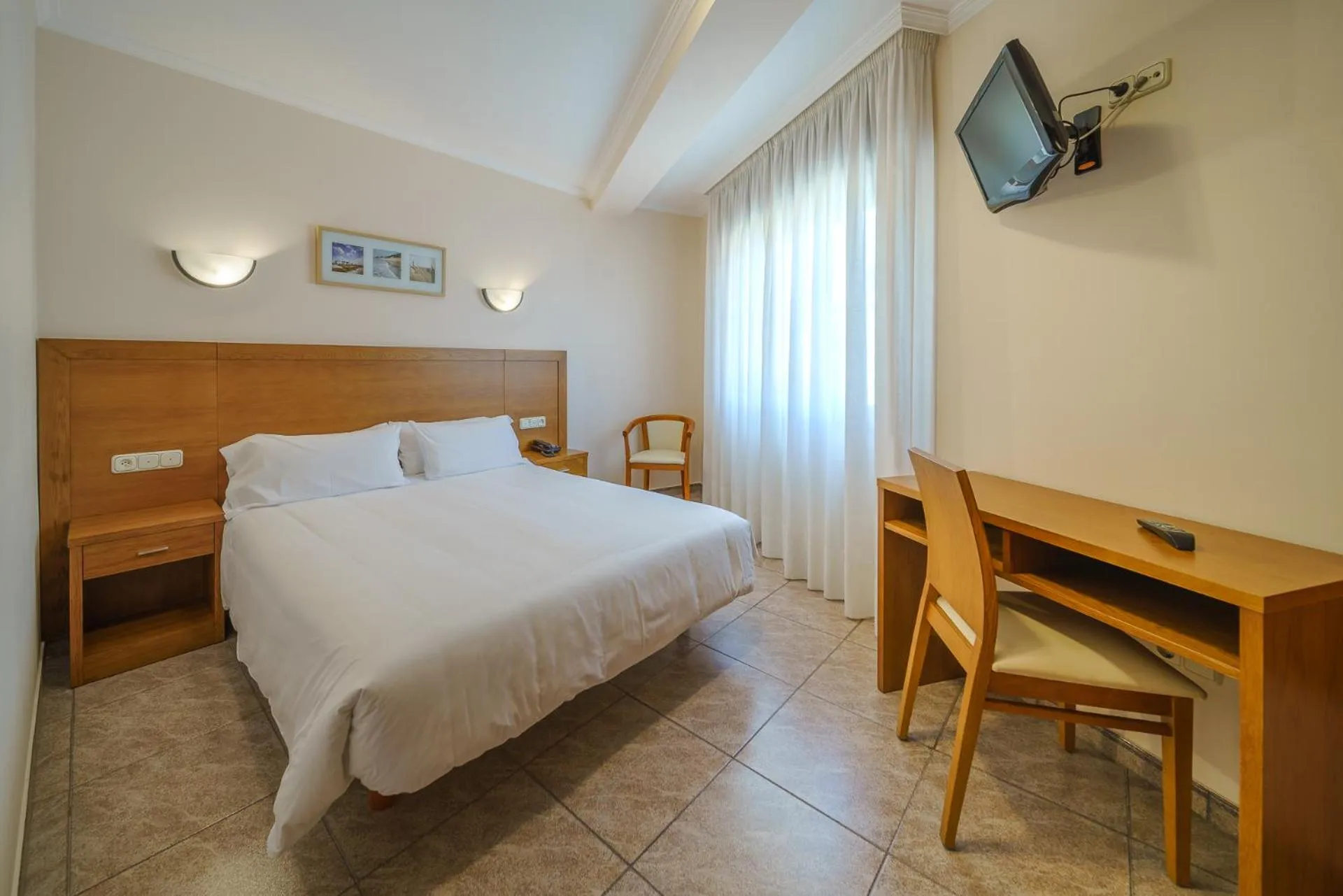 Bed in Hotel El Puente