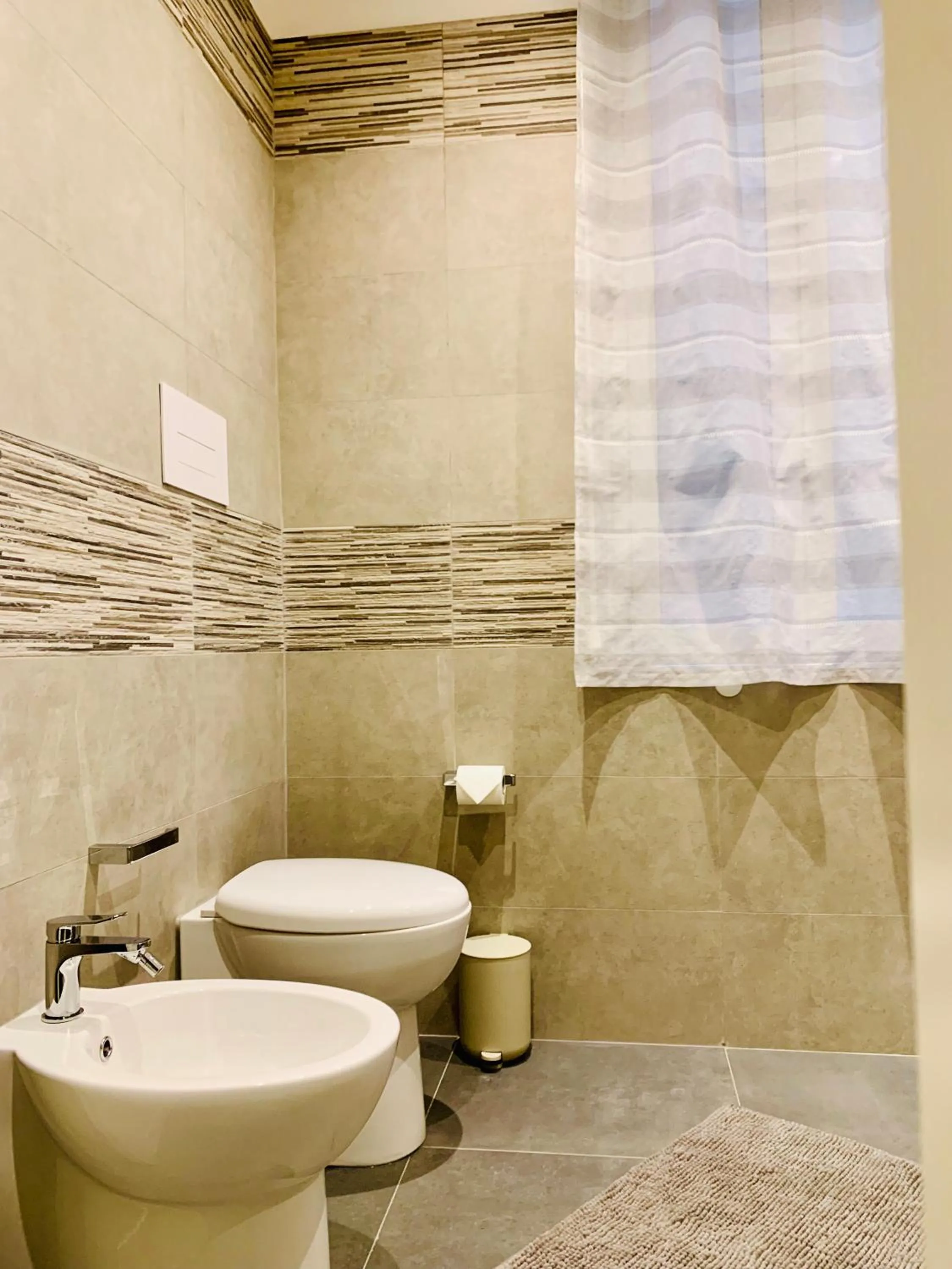 Toilet in Bed and Breakfast D'Angelo