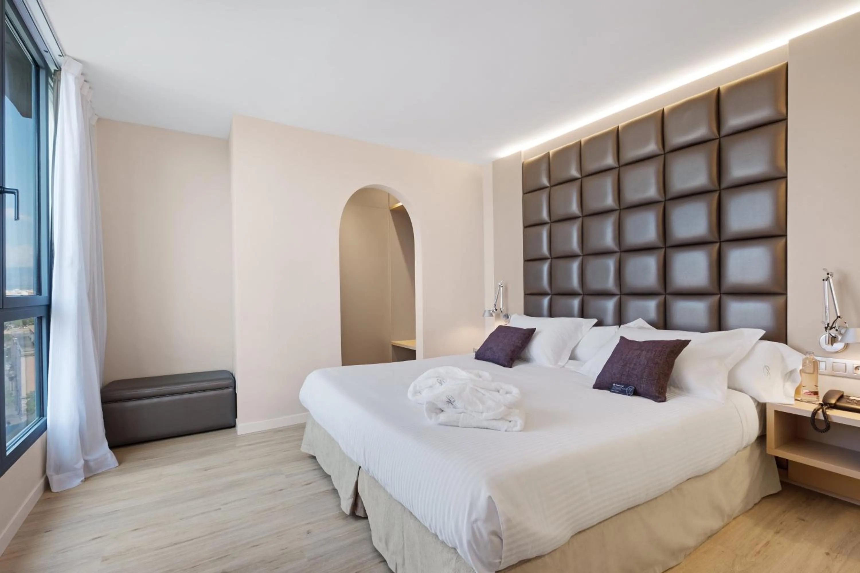 Bedroom, Bed in Hotel Palladium