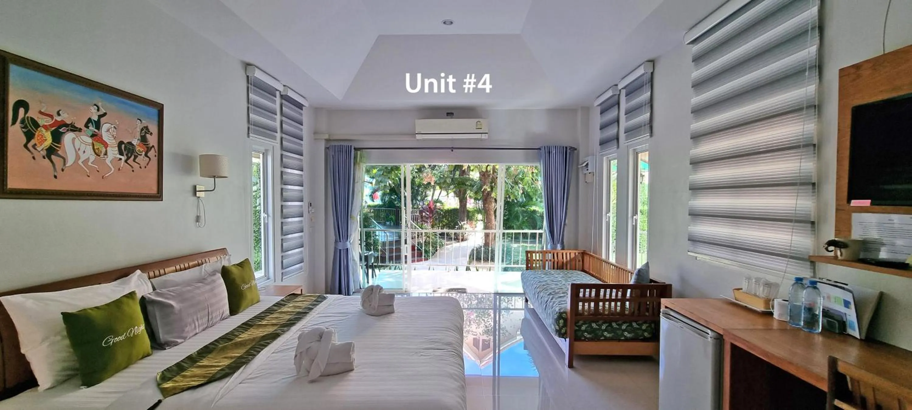 Photo of the whole room in Chang Noi Hua Hin Pranburi fully accessible barrierefrei resort