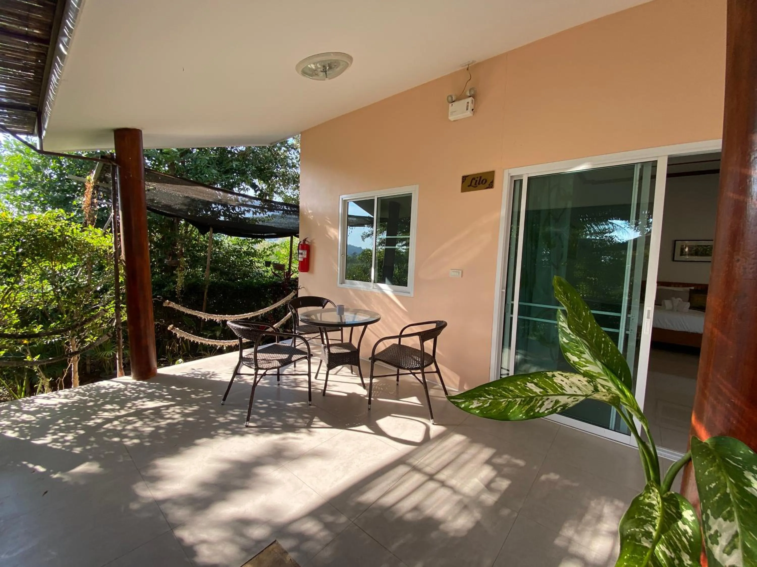 Balcony/Terrace in Chang Noi Hua Hin Pranburi fully accessible barrierefrei resort