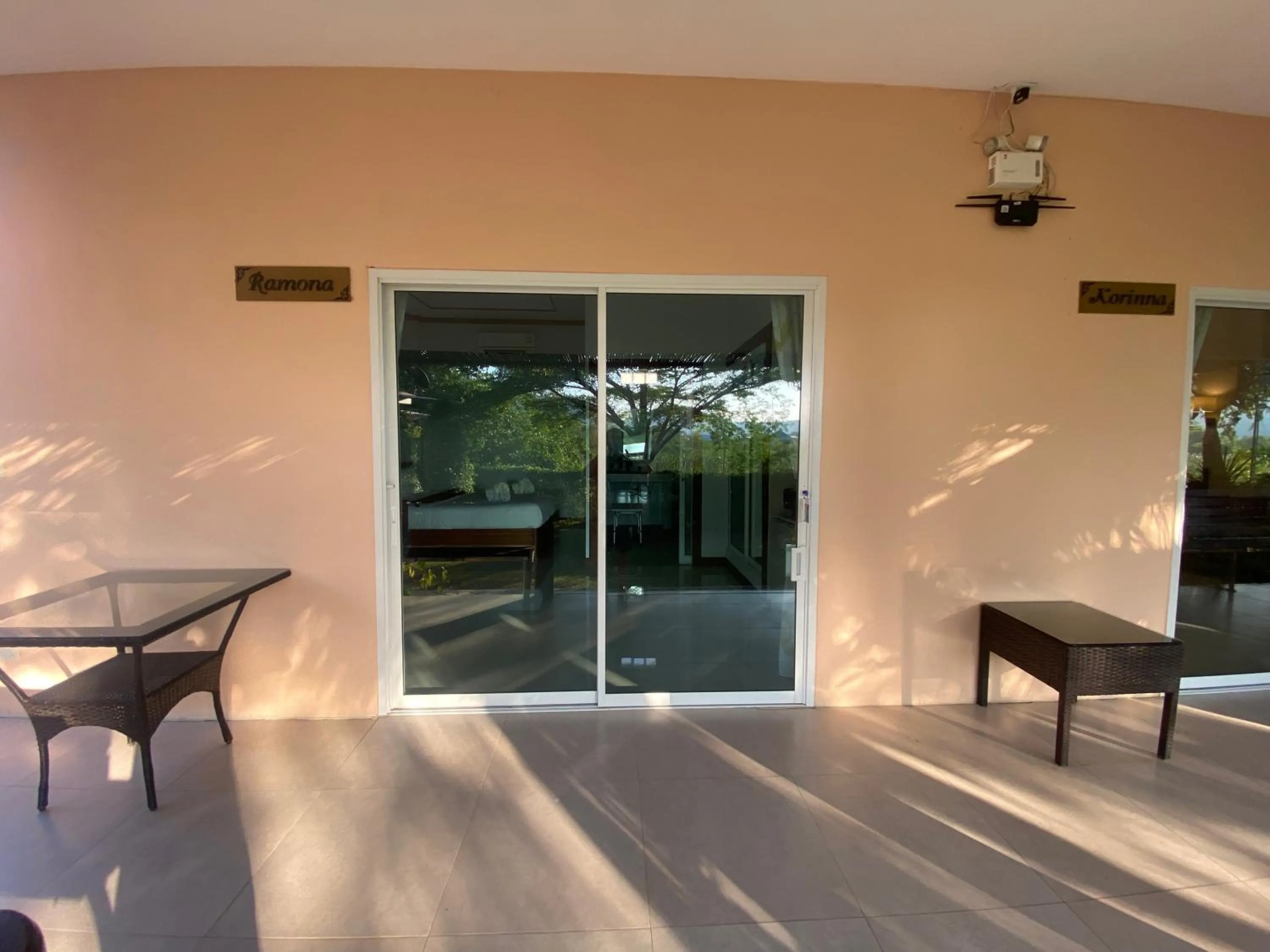 Balcony/Terrace in Chang Noi Hua Hin Pranburi fully accessible barrierefrei resort