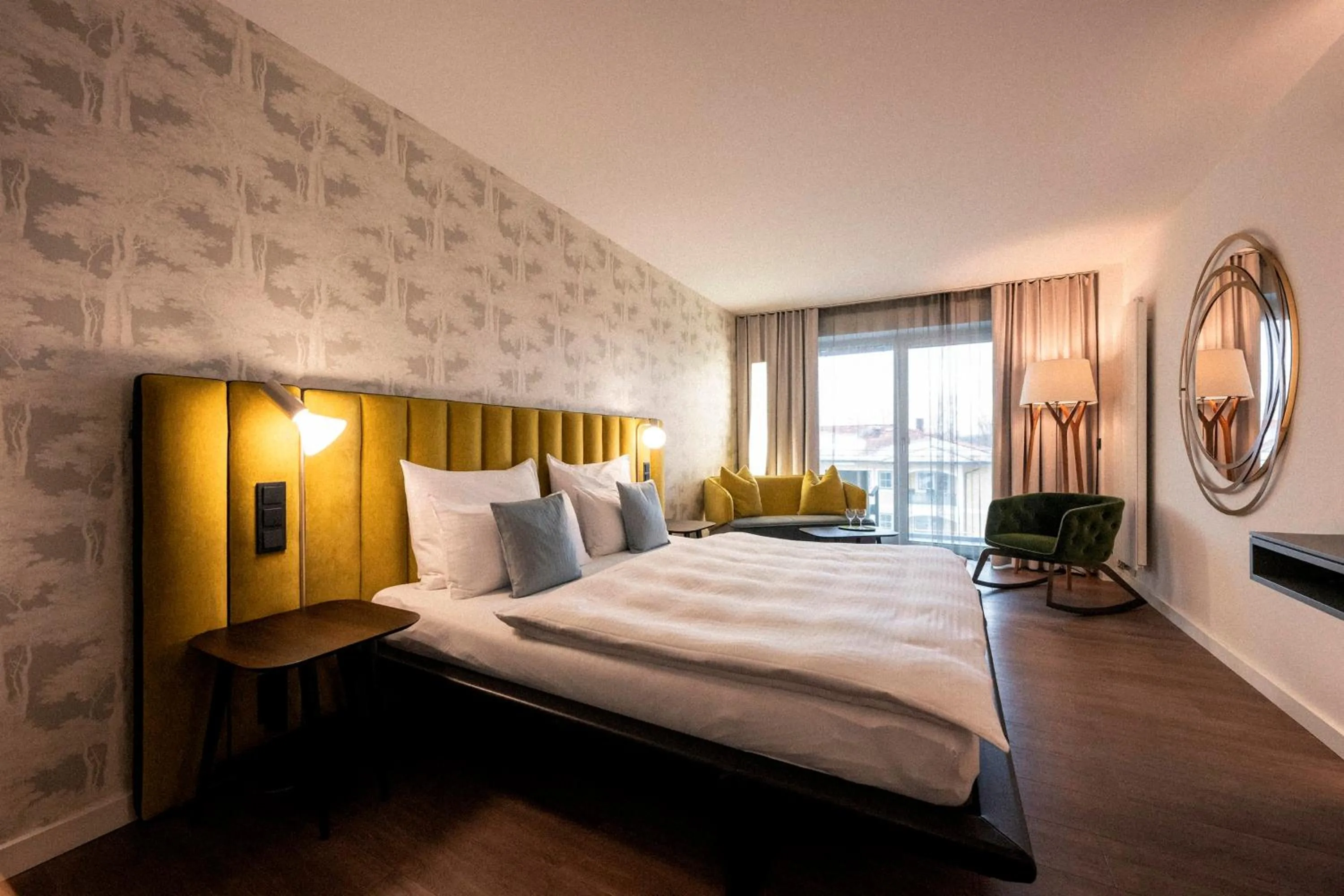 Photo of the whole room, Bed in Wellnesshotel Wittelsbach