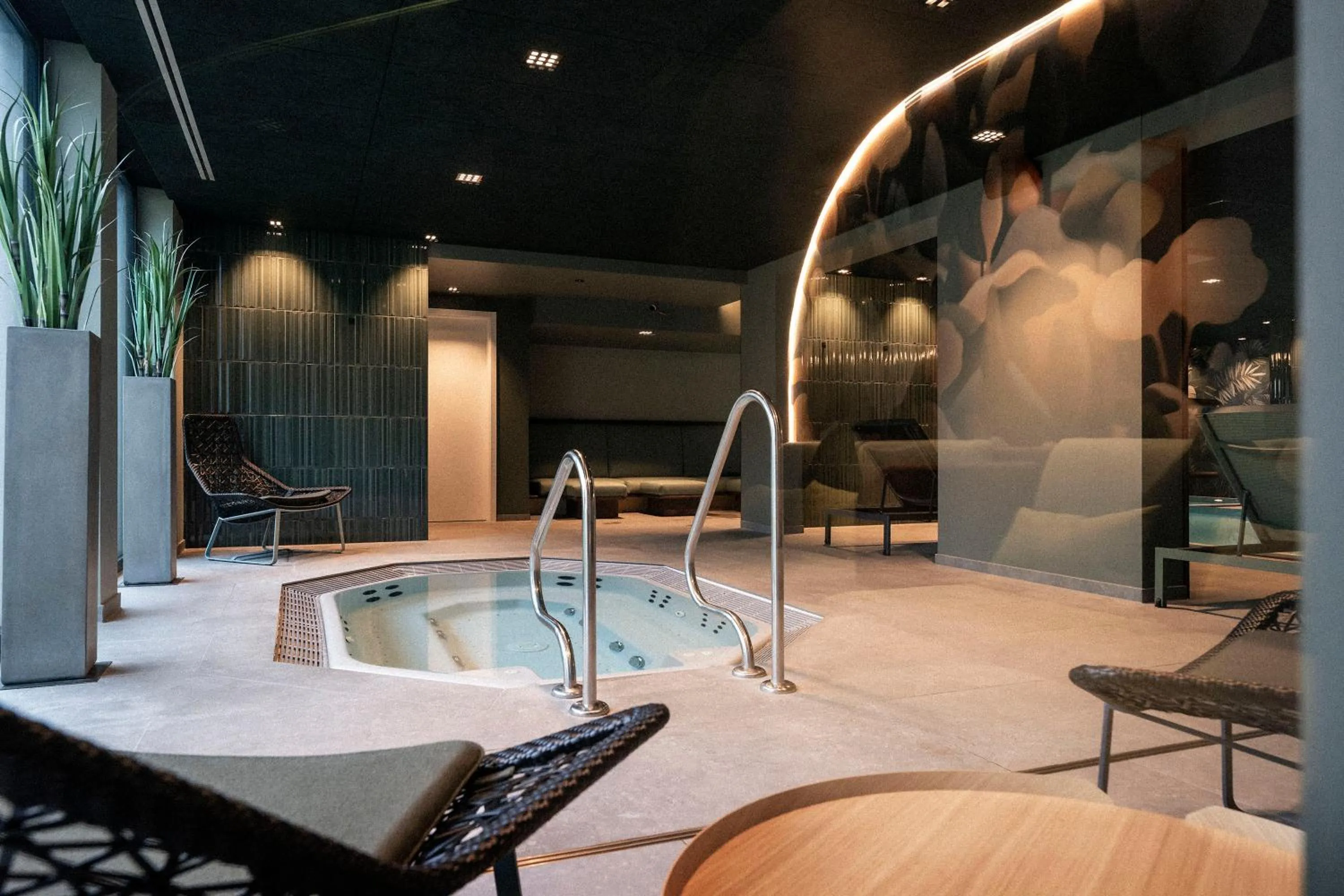 Hot Tub in Wellnesshotel Wittelsbach