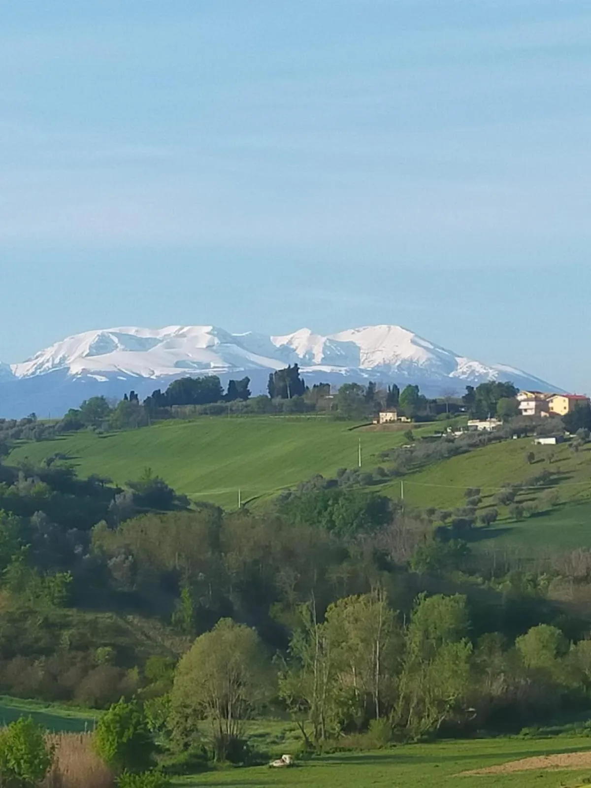 Mountain view in La Casa del Nonno