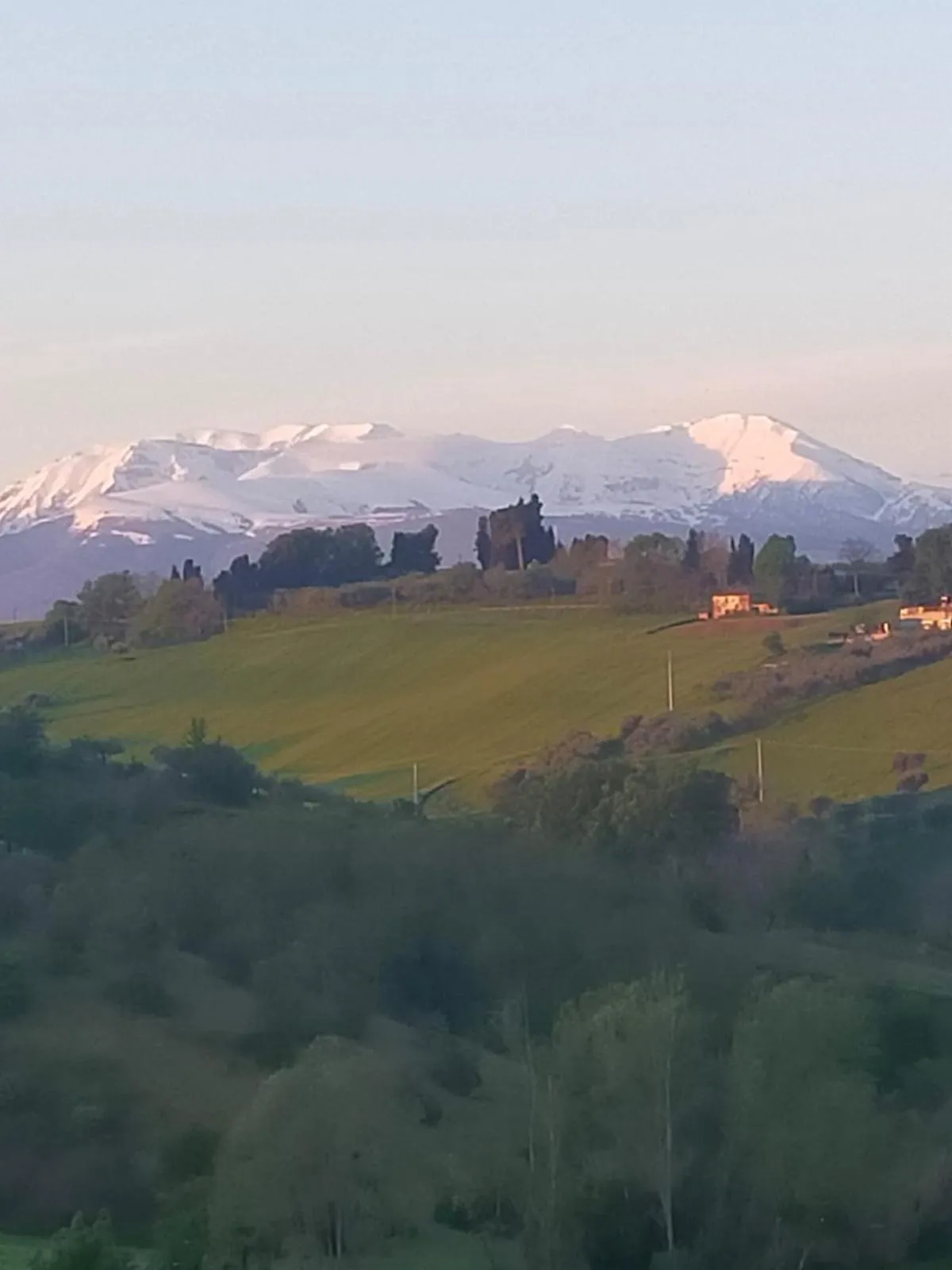 Mountain view in La Casa del Nonno