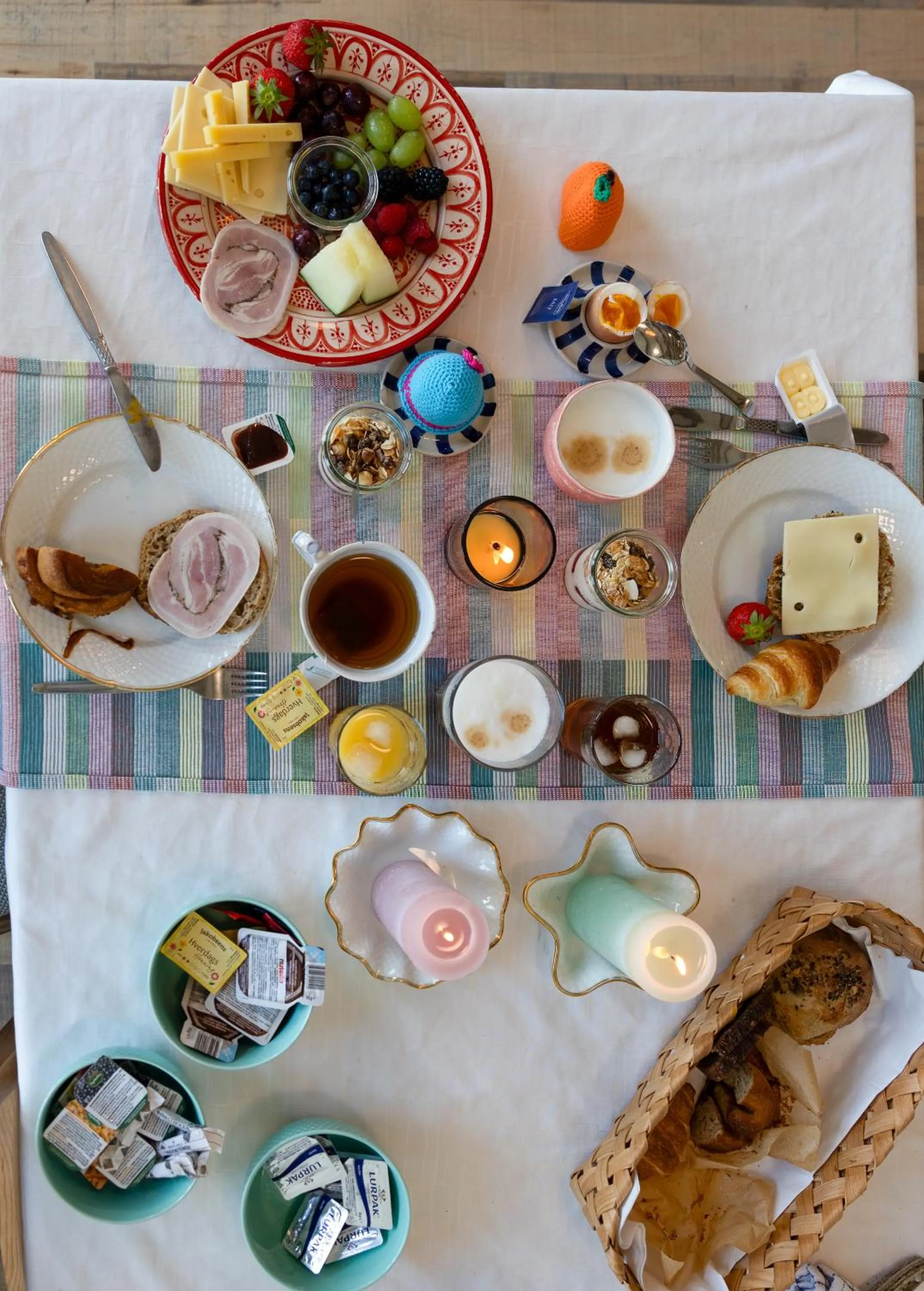 Food and drinks in Høloftet bb