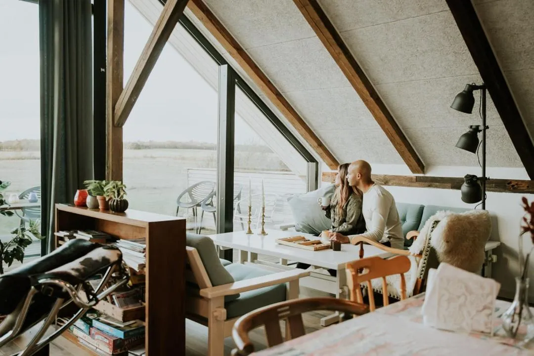 Communal kitchen in Høloftet bb