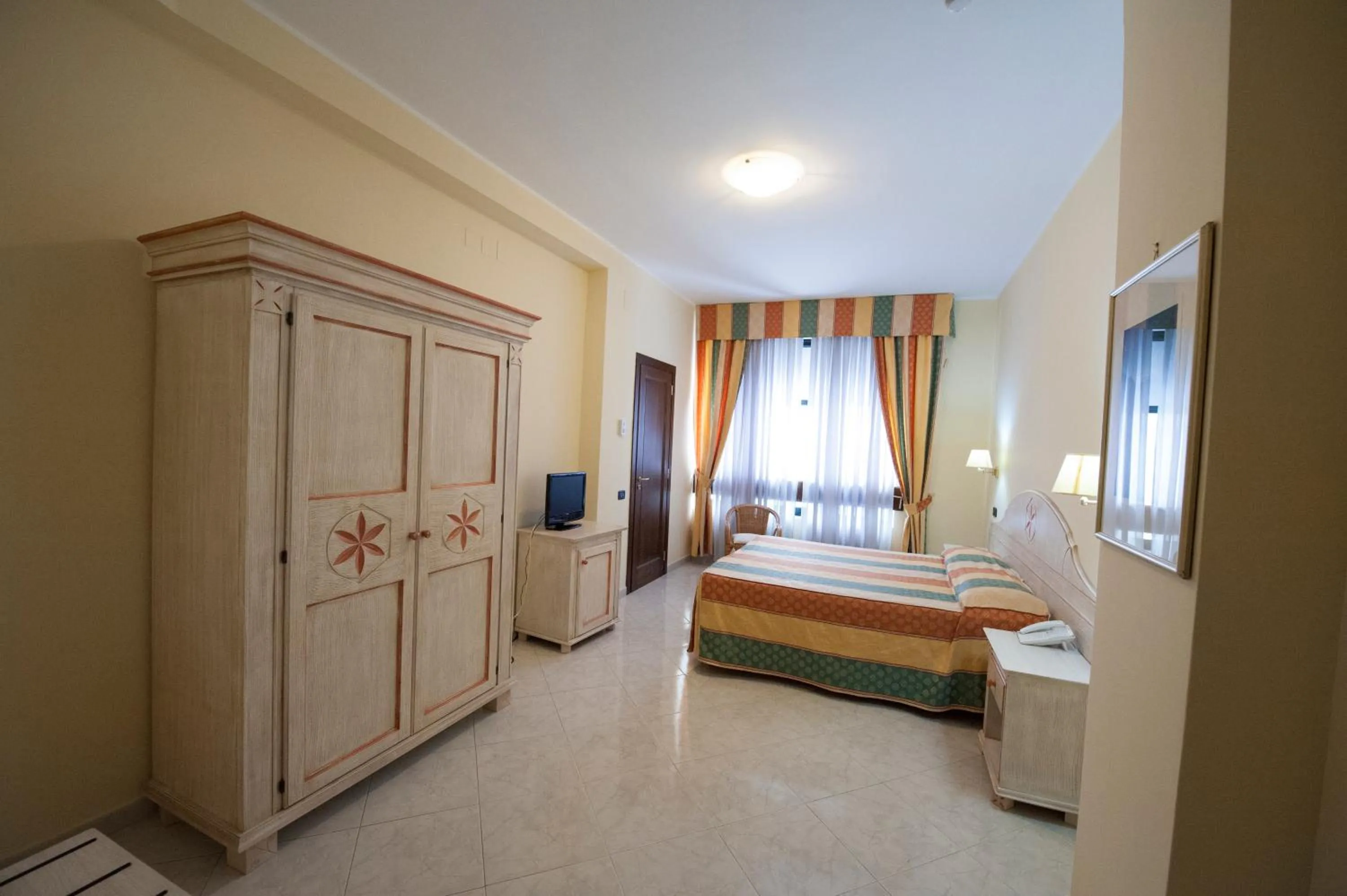 Bed in Hotel Terme Cappetta