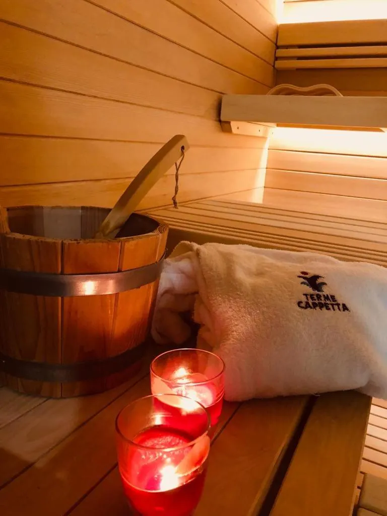 Sauna in Hotel Terme Cappetta