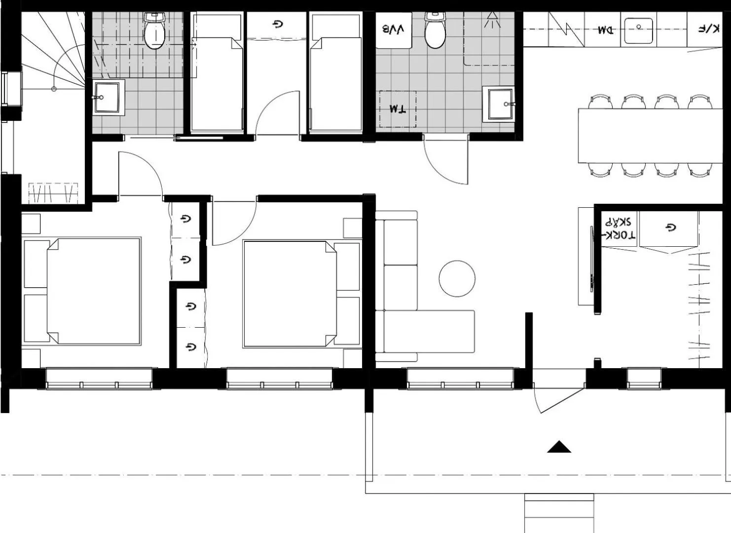Floor plan in Lofsdalens Fjällhotell & Hotellbyns Lägenheter