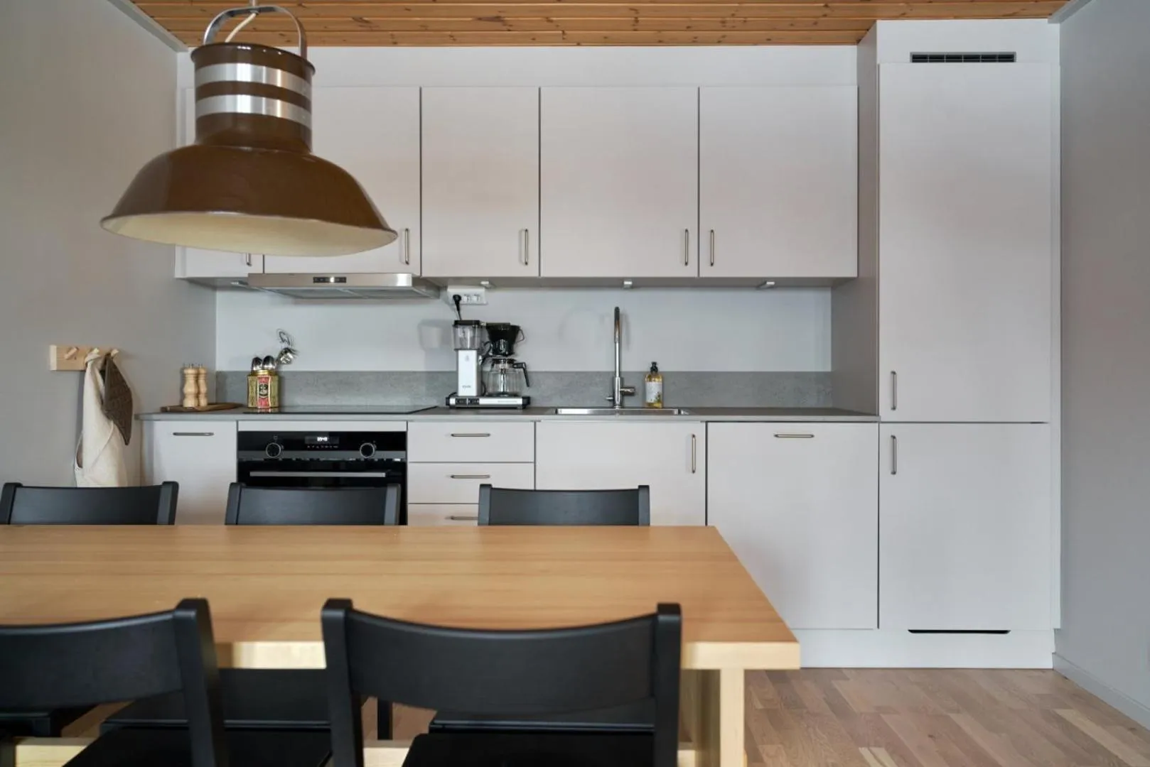 Kitchen or kitchenette in Lofsdalens Fjällhotell & Hotellbyns Lägenheter