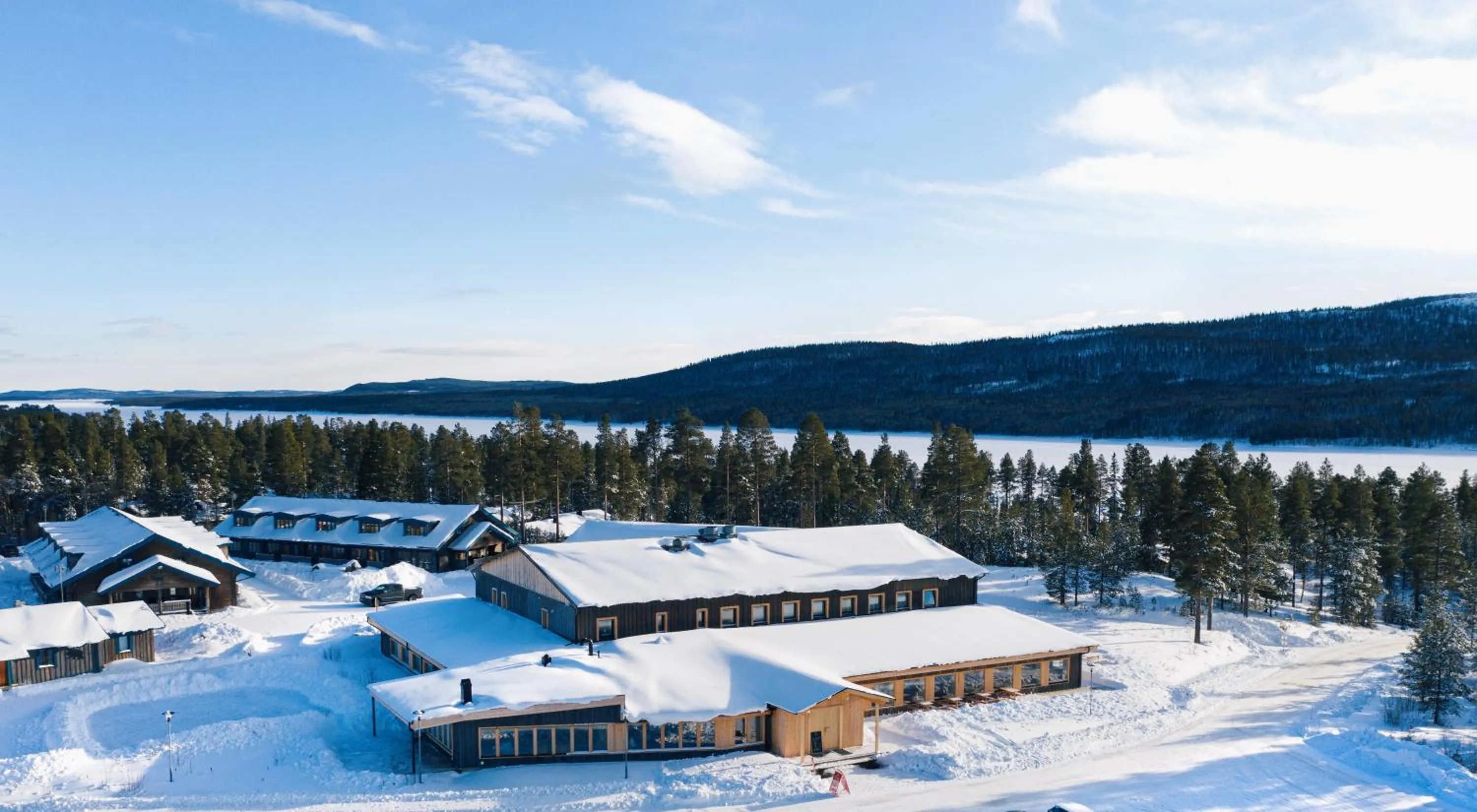 Property building in Lofsdalens Fjällhotell & Hotellbyns Lägenheter