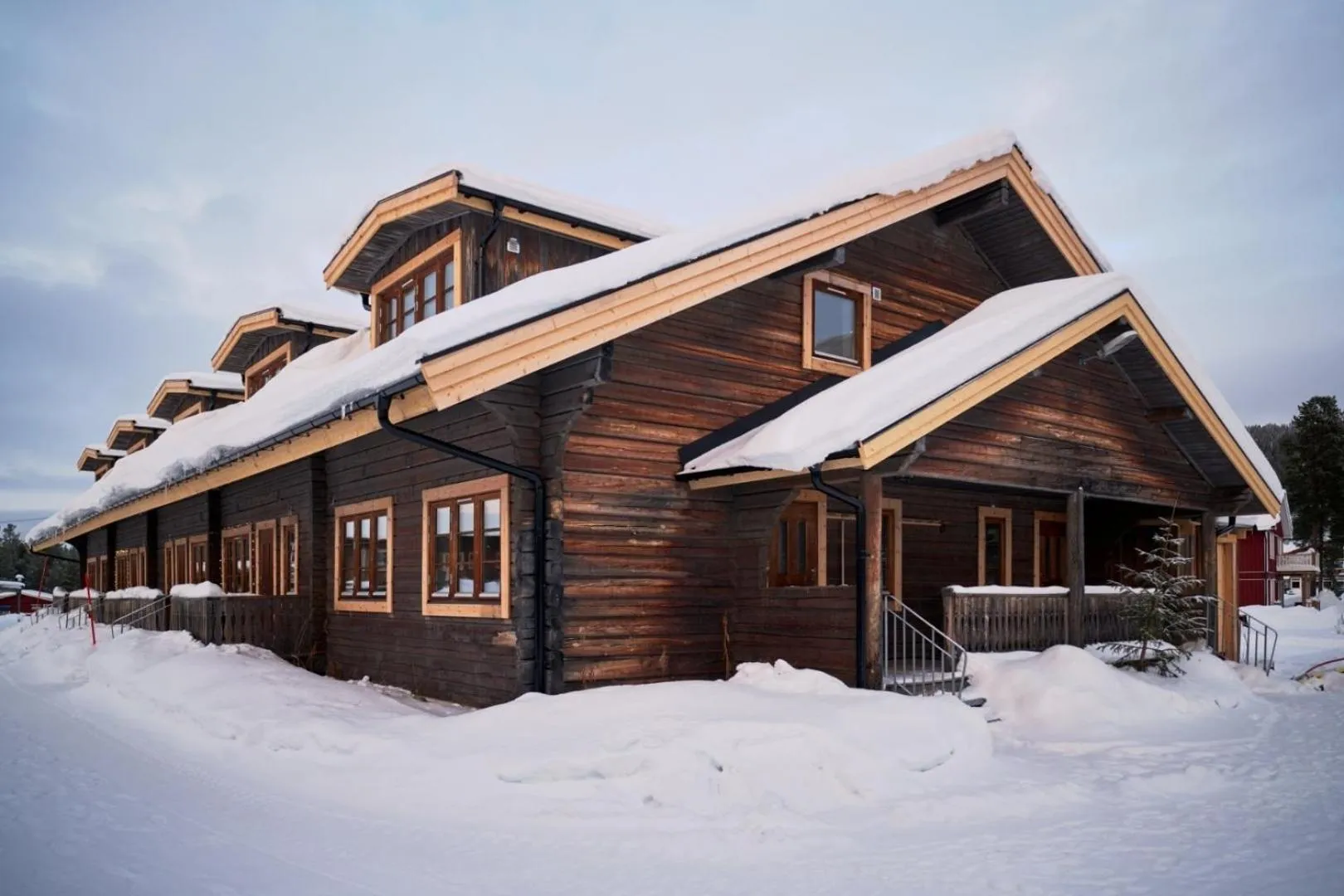 Property building in Lofsdalens Fjällhotell & Hotellbyns Lägenheter