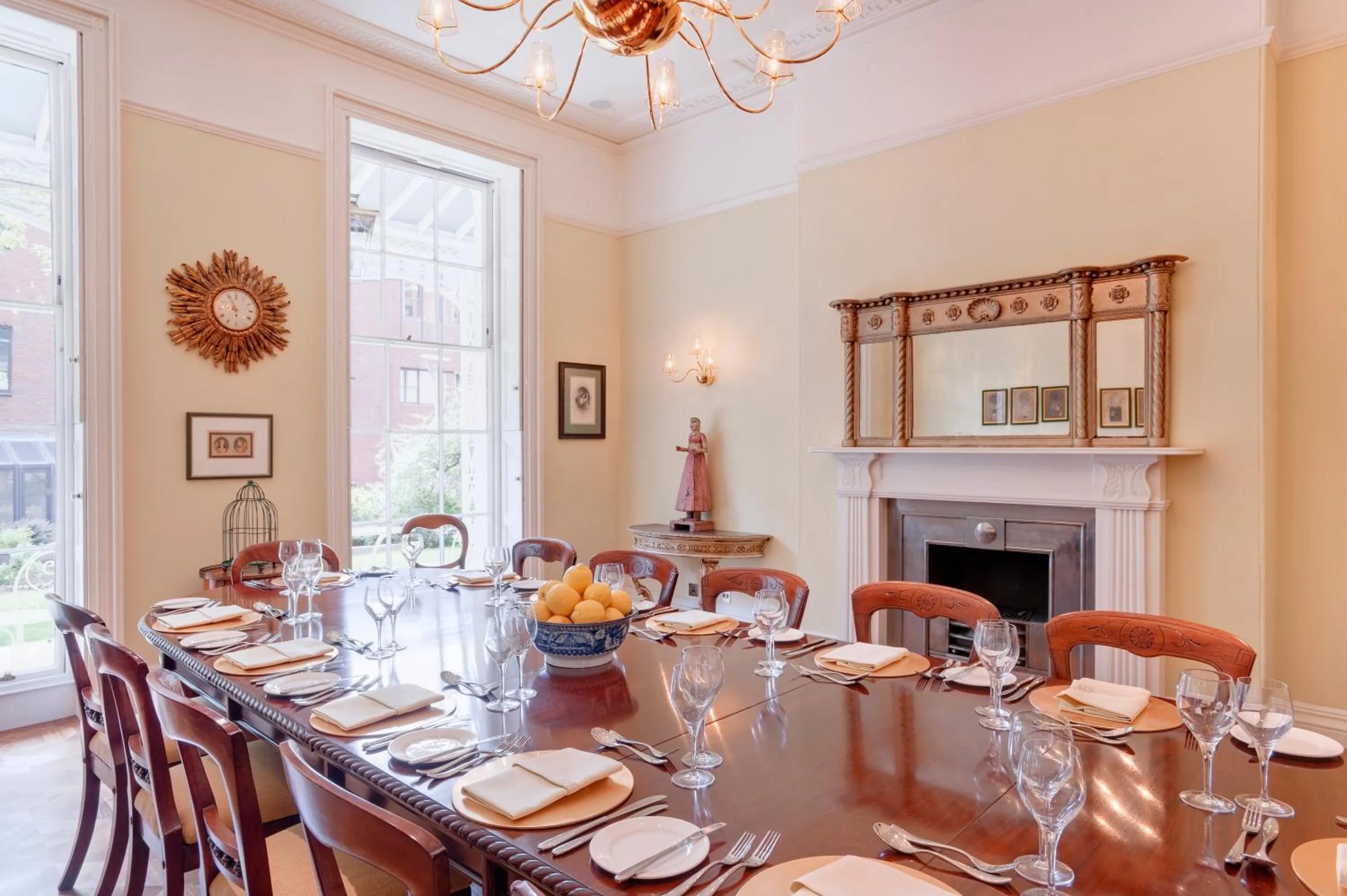 Food in Southernhay House Hotel