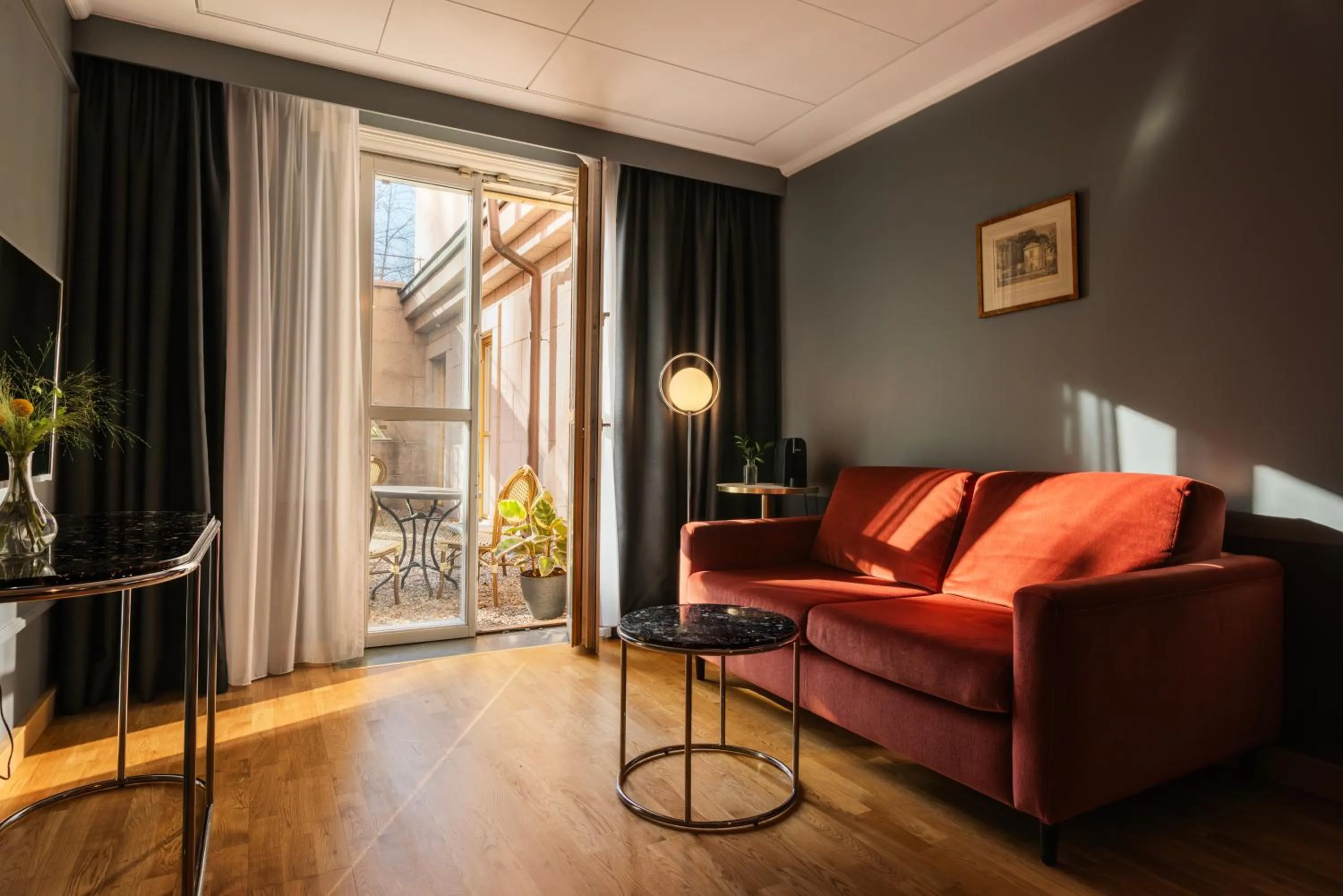 Patio in Hotel Hasselbacken