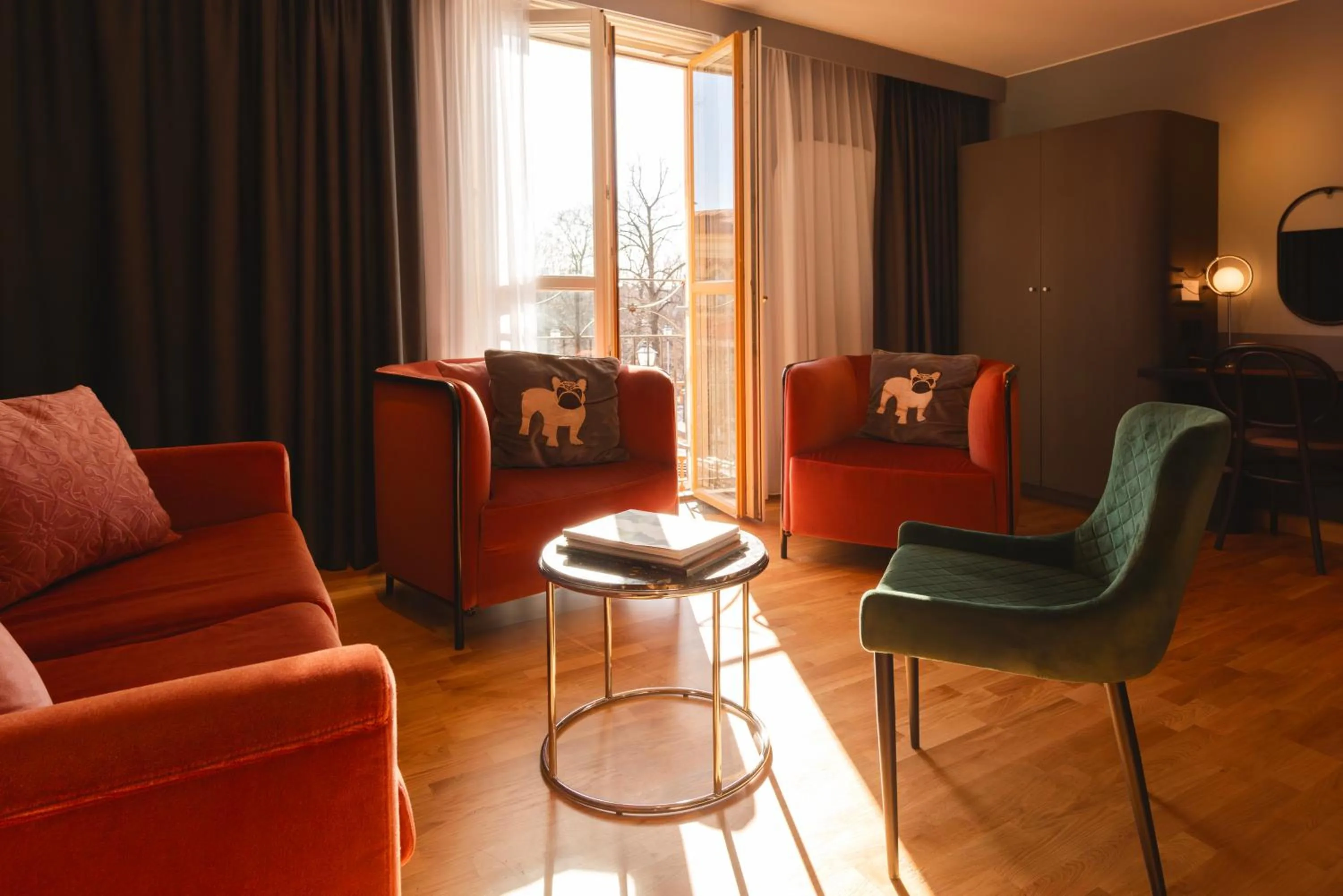 Living room in Hotel Hasselbacken