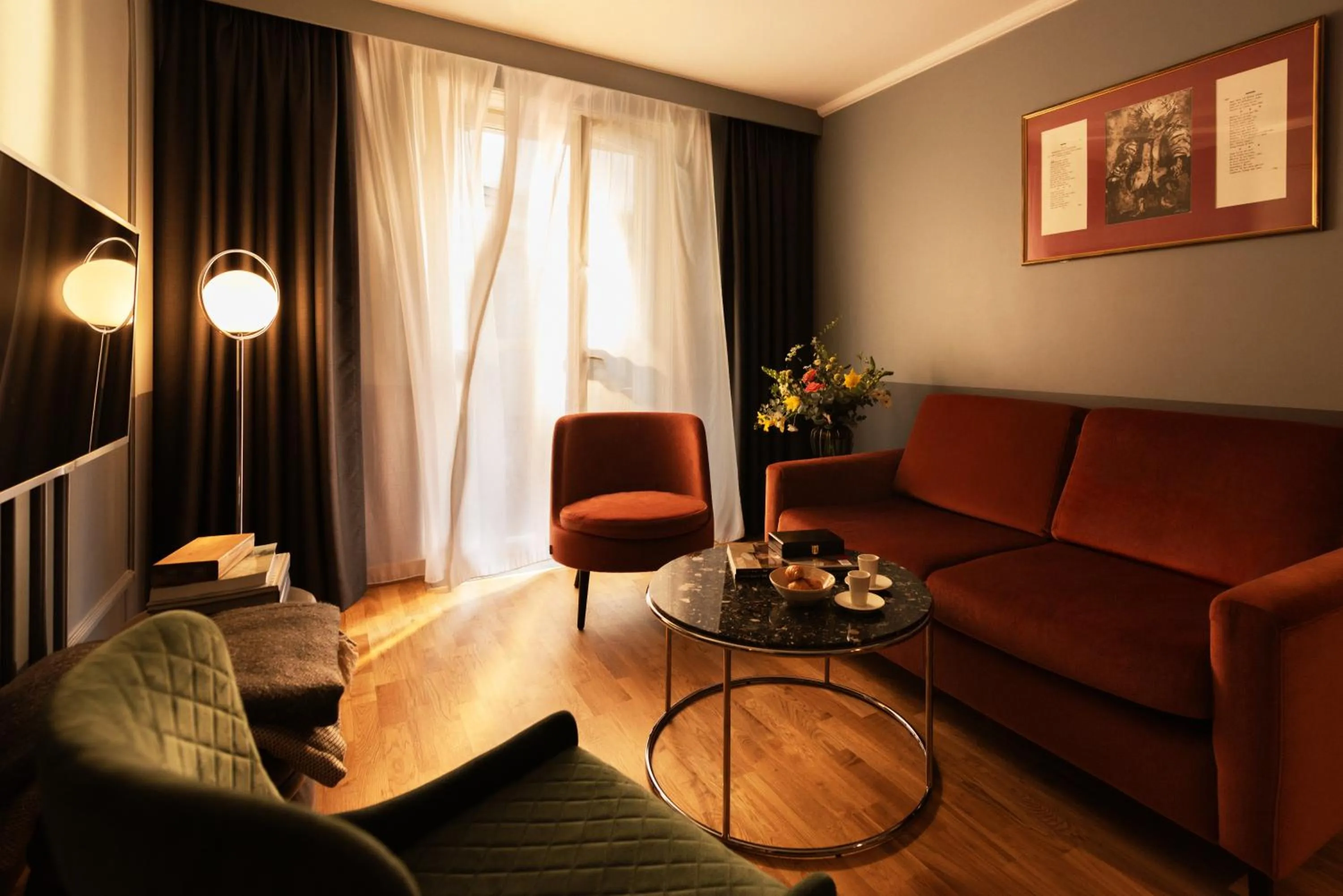 Living room in Hotel Hasselbacken