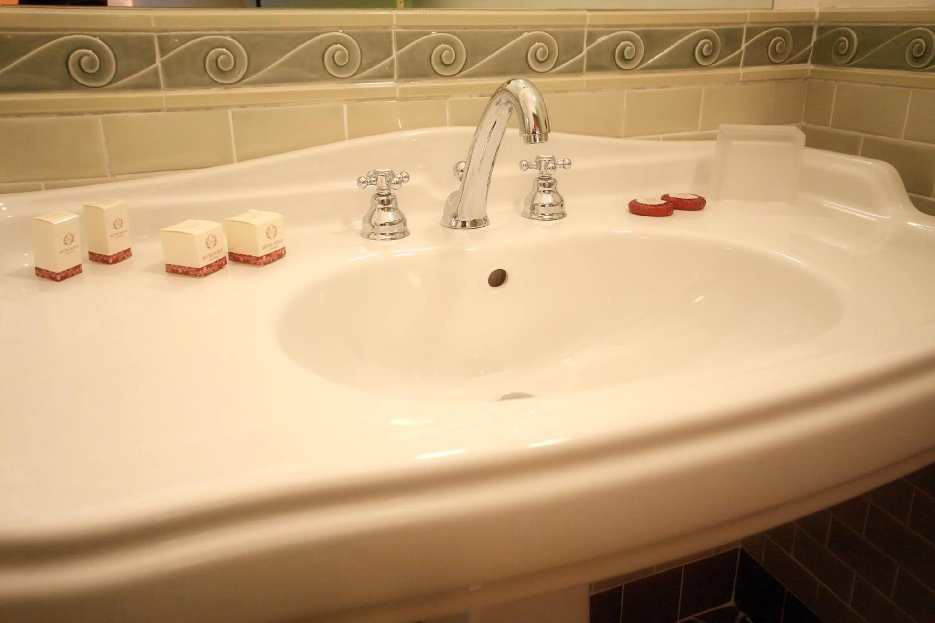 Bathroom in Hotel Rojan