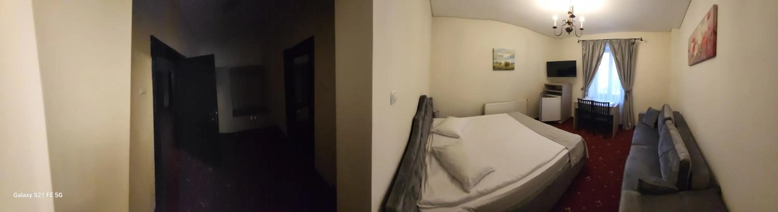 Bed in Hotel Stavilar