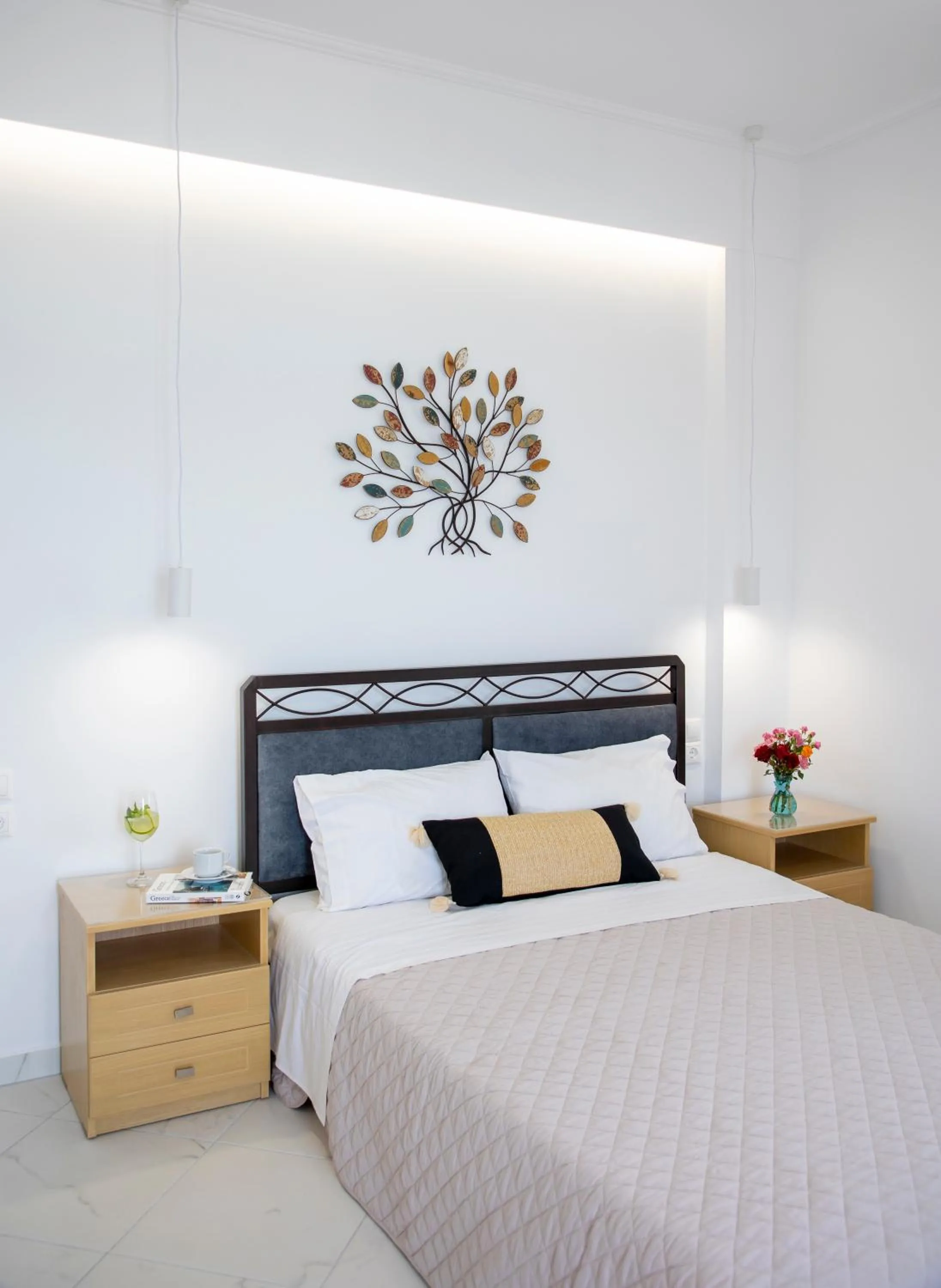 Bed in Sunrise Studios