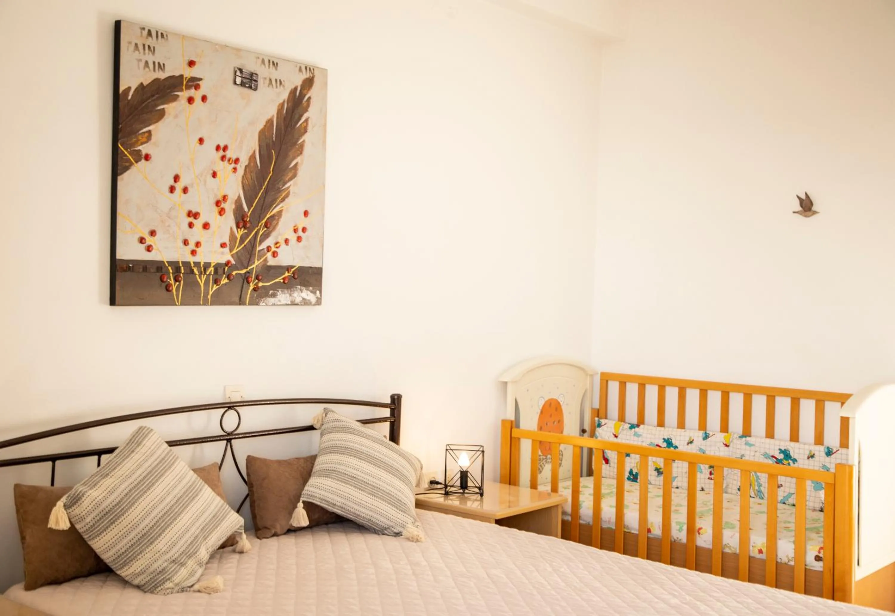 Bed in Sunrise Studios