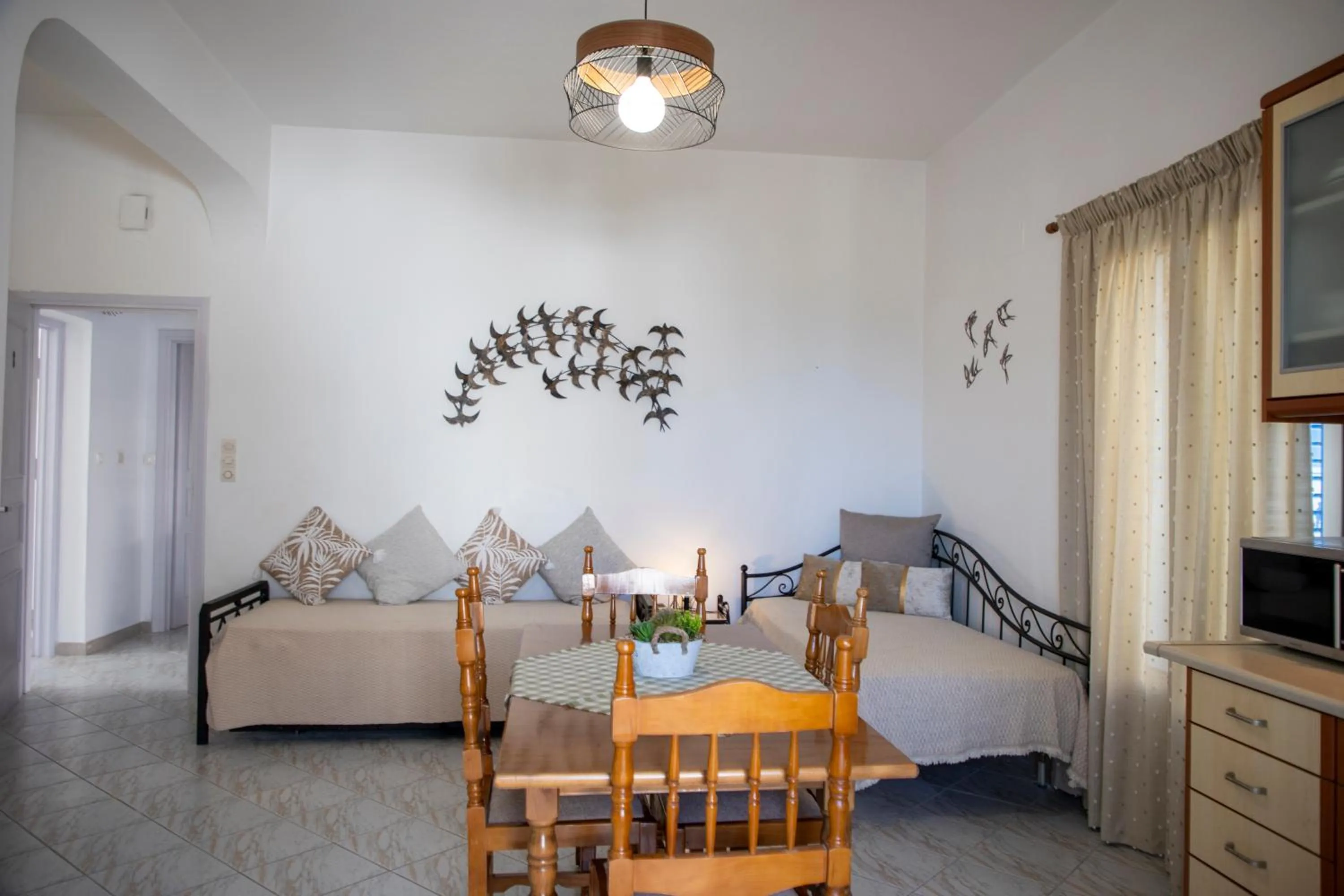 Bed in Sunrise Studios