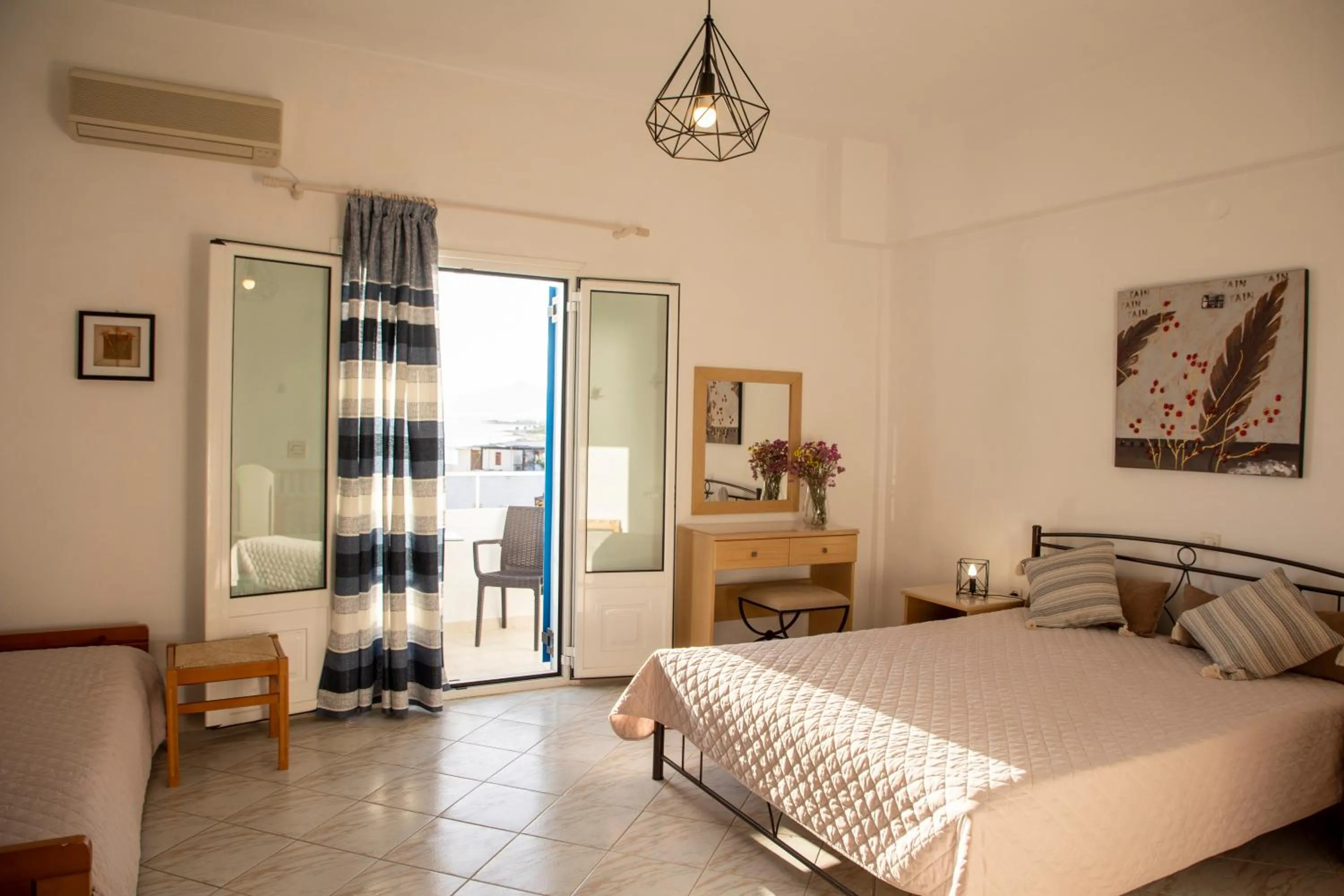 Bed in Sunrise Studios