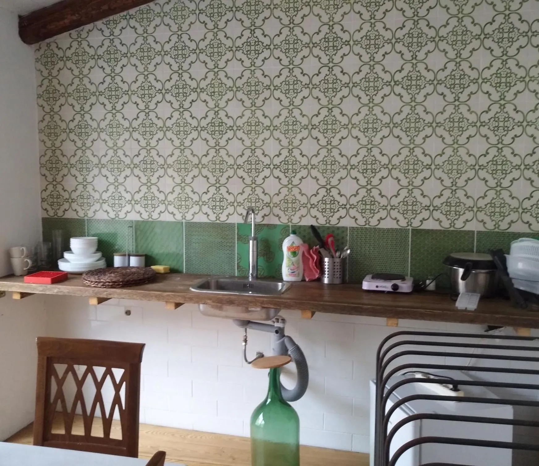 Kitchen or kitchenette in WUNDERGARTEN Dimora dei Frati