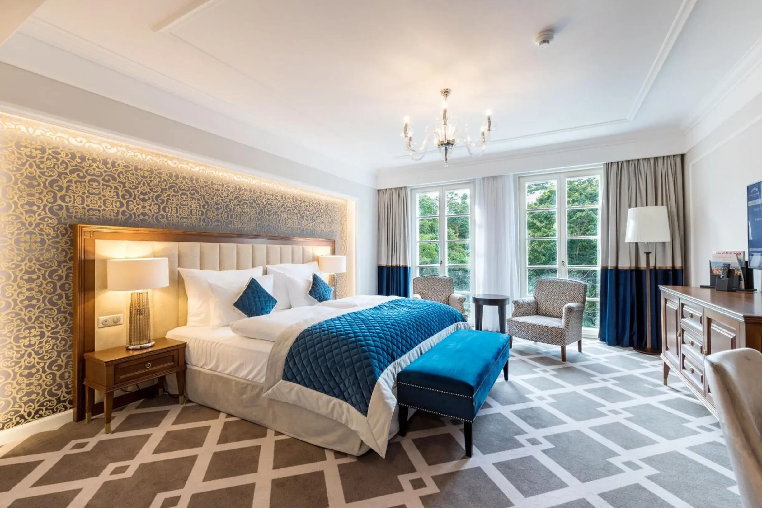 King Room with Garden View in Palace Art Hotel Pezinok King Room with Garden View in Palace Art Hotel Pezinok