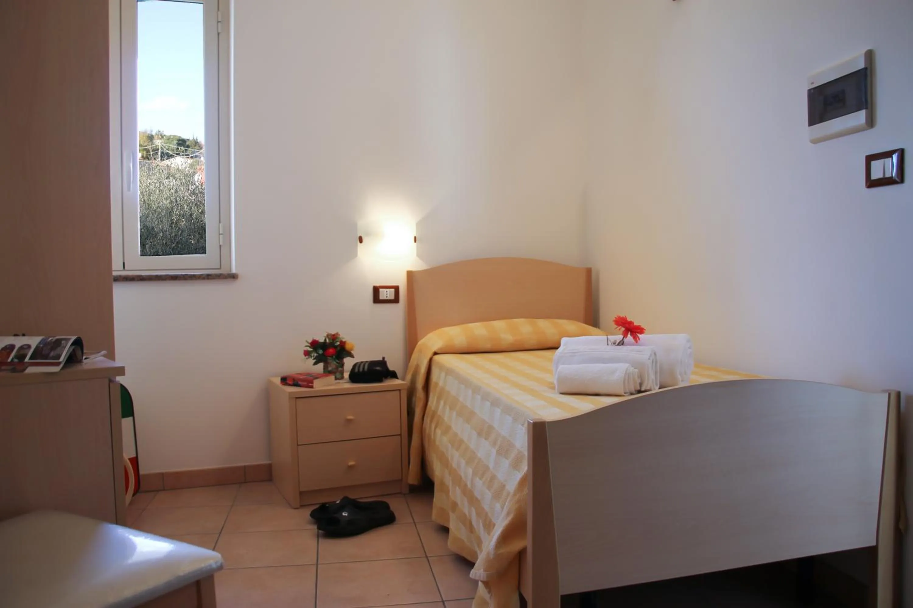 Bed in Hotel L'Ancora