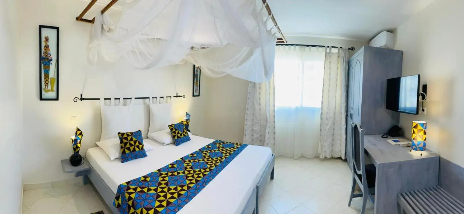 Twin Room in Le Lodge des Almadies Twin Room in Le Lodge des Almadies