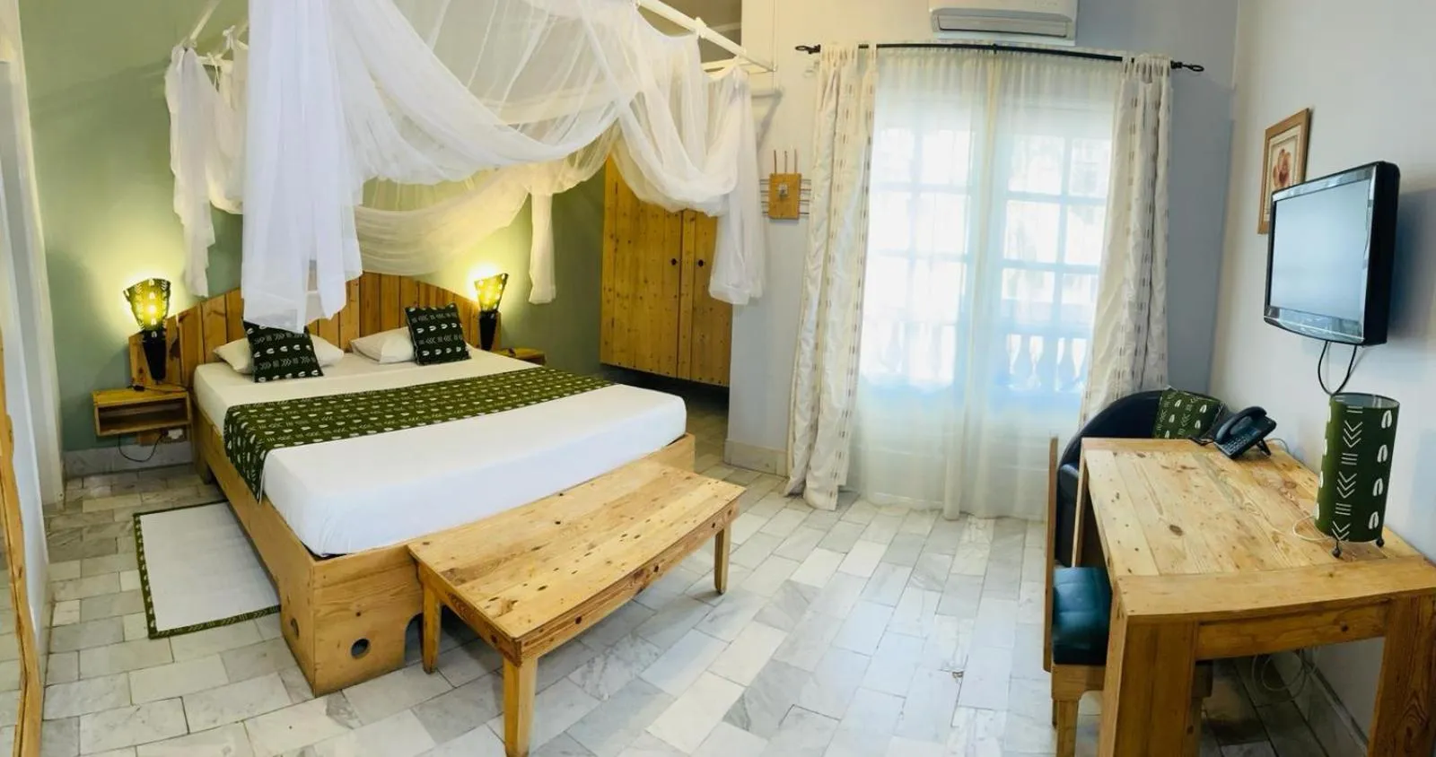 Bed in Le Lodge des Almadies