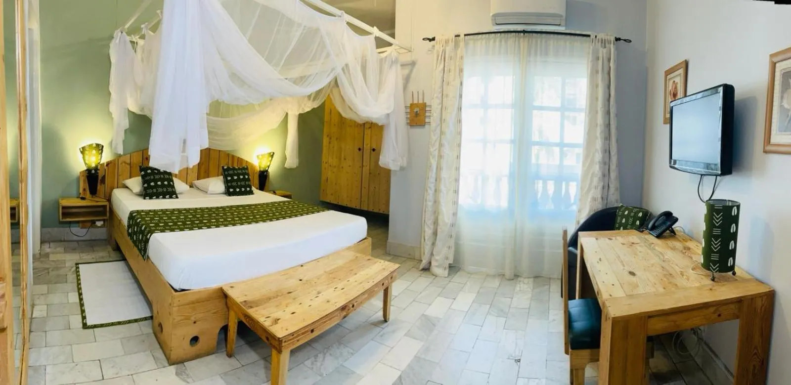 Bed in Le Lodge des Almadies