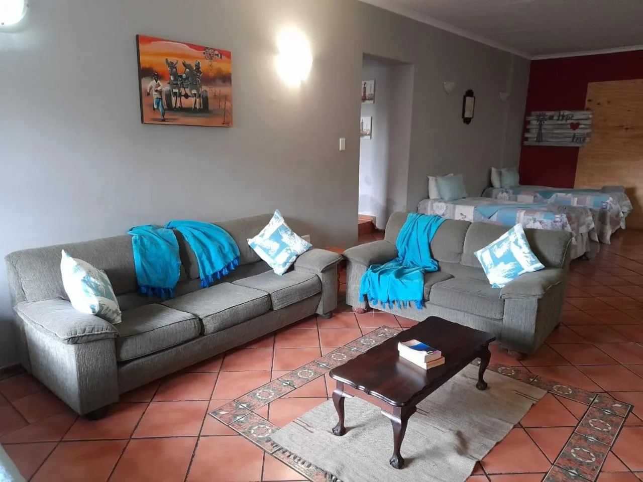 Living room in Platberg Self-catering