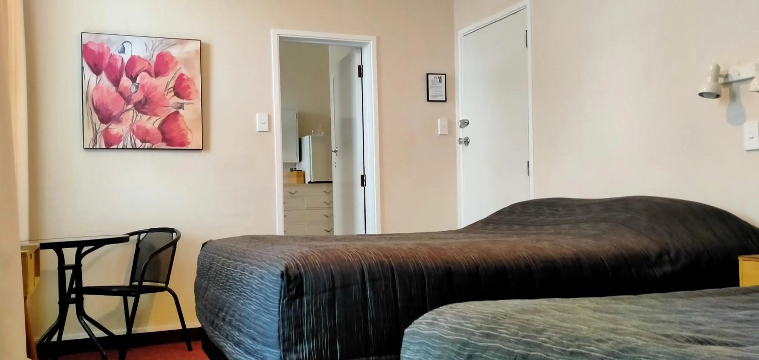 Bed in Masonic Hotel