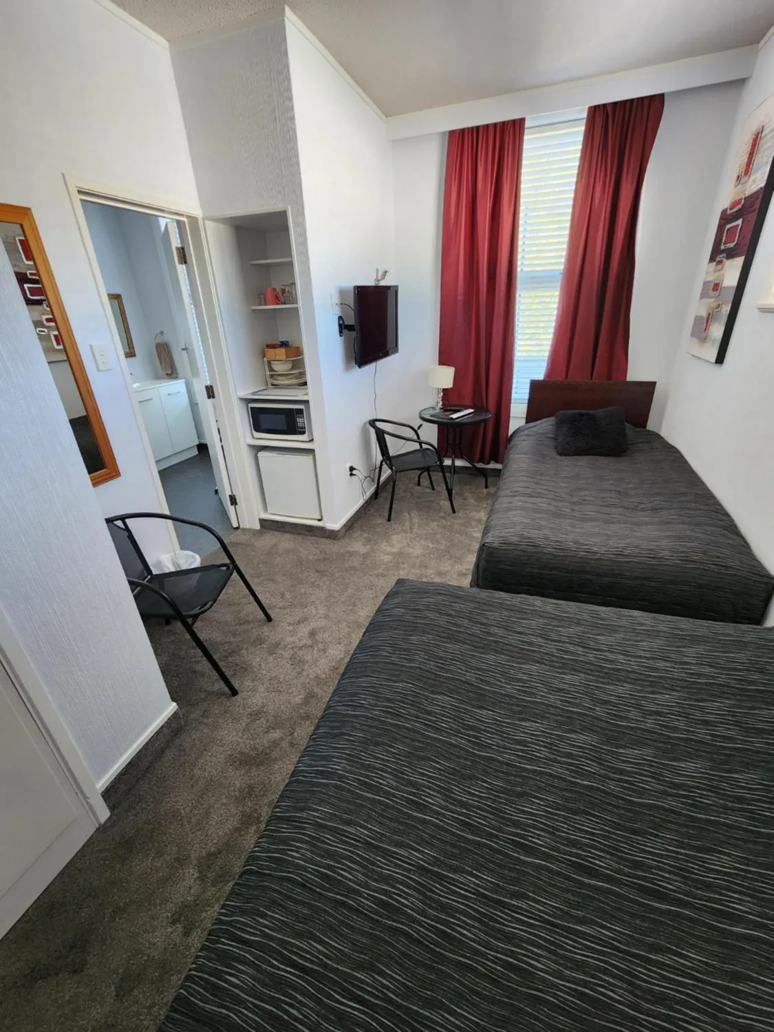 Bed in Masonic Hotel