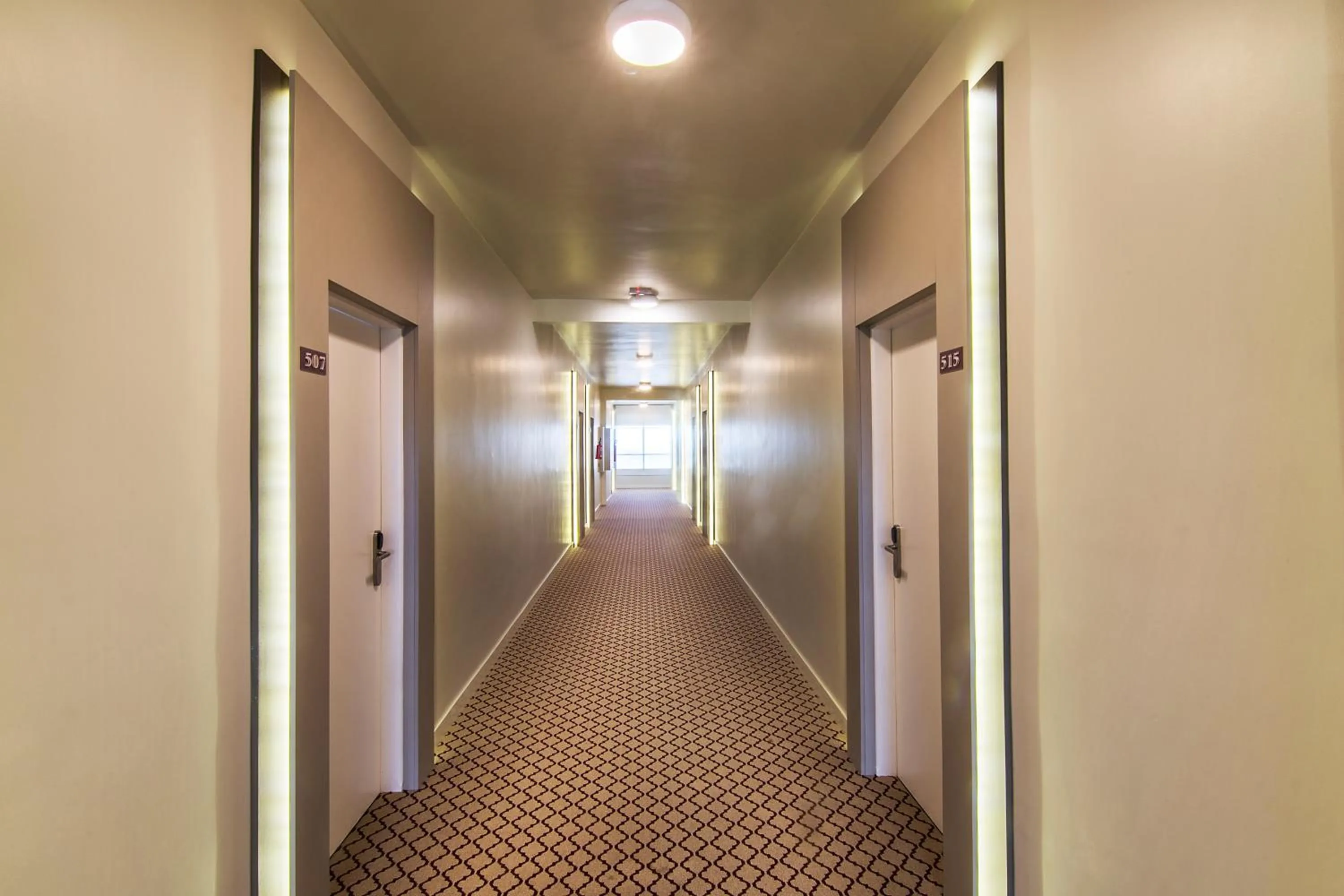 Floor plan in JR Hotel Marilia