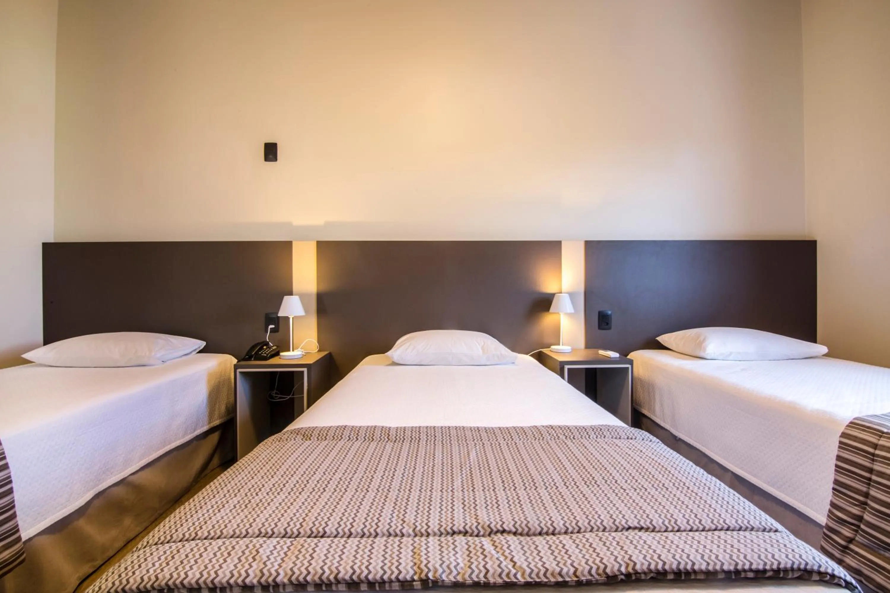 Photo of the whole room, Bed in JR Hotel Marilia