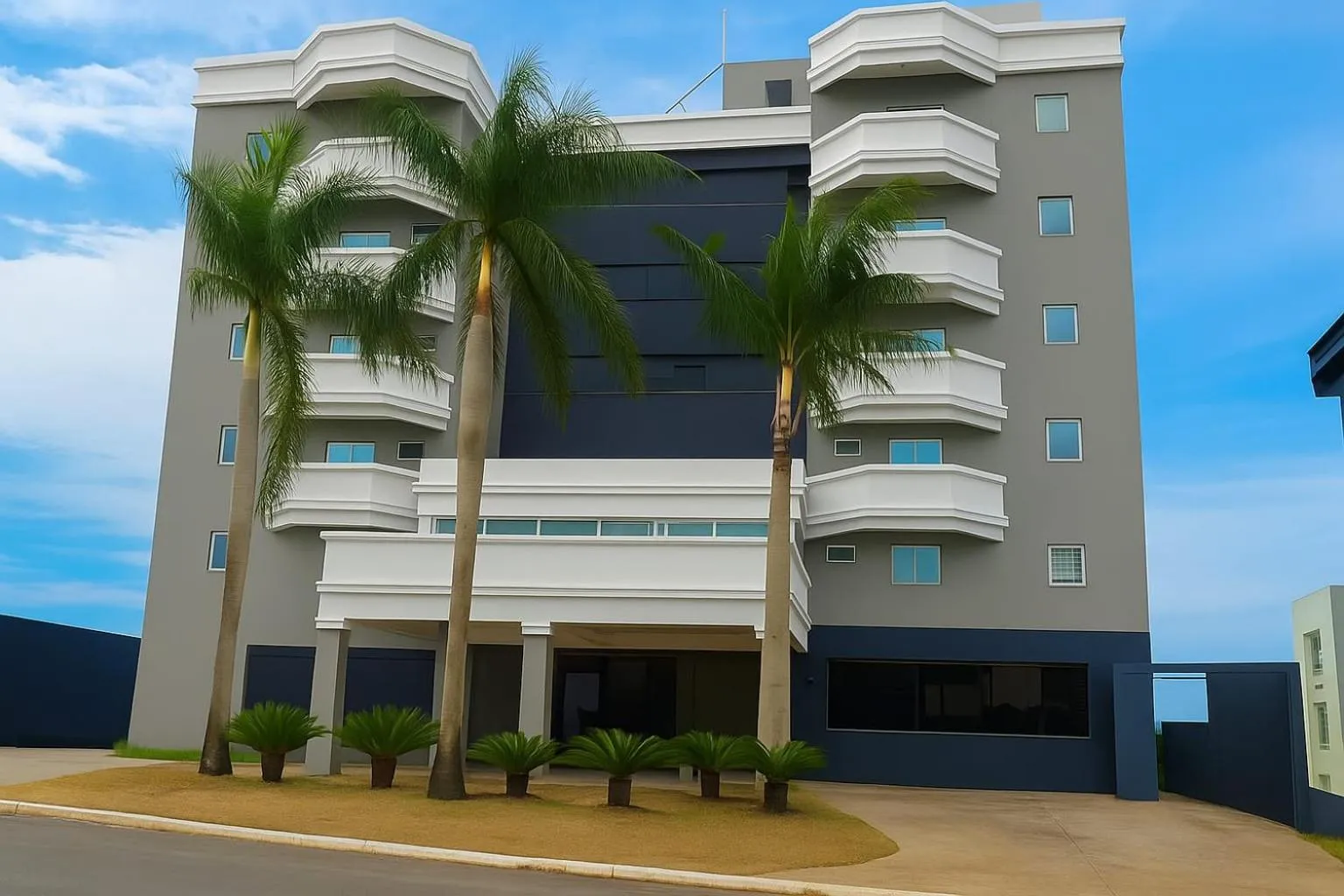 Property building in JR Hotel Marilia
