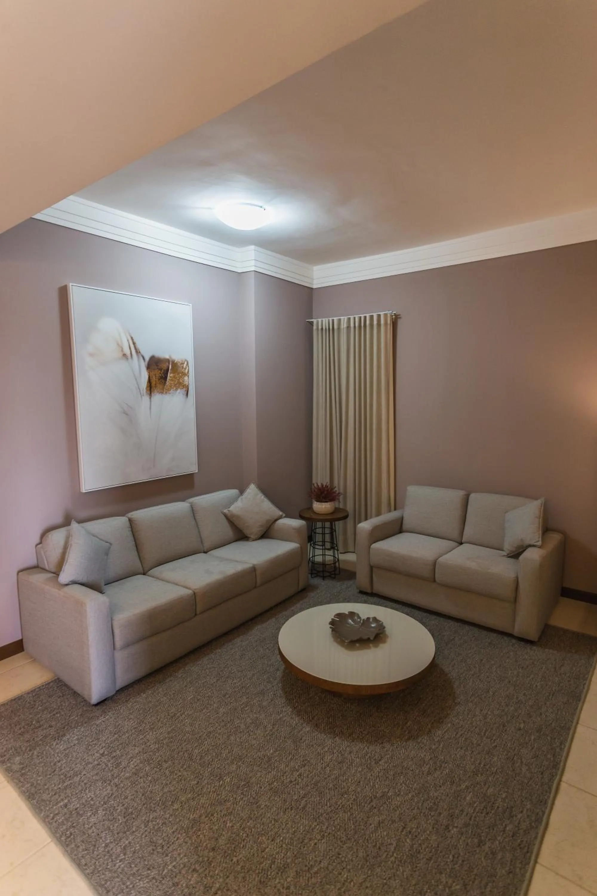 Living room in JR Hotel Marilia