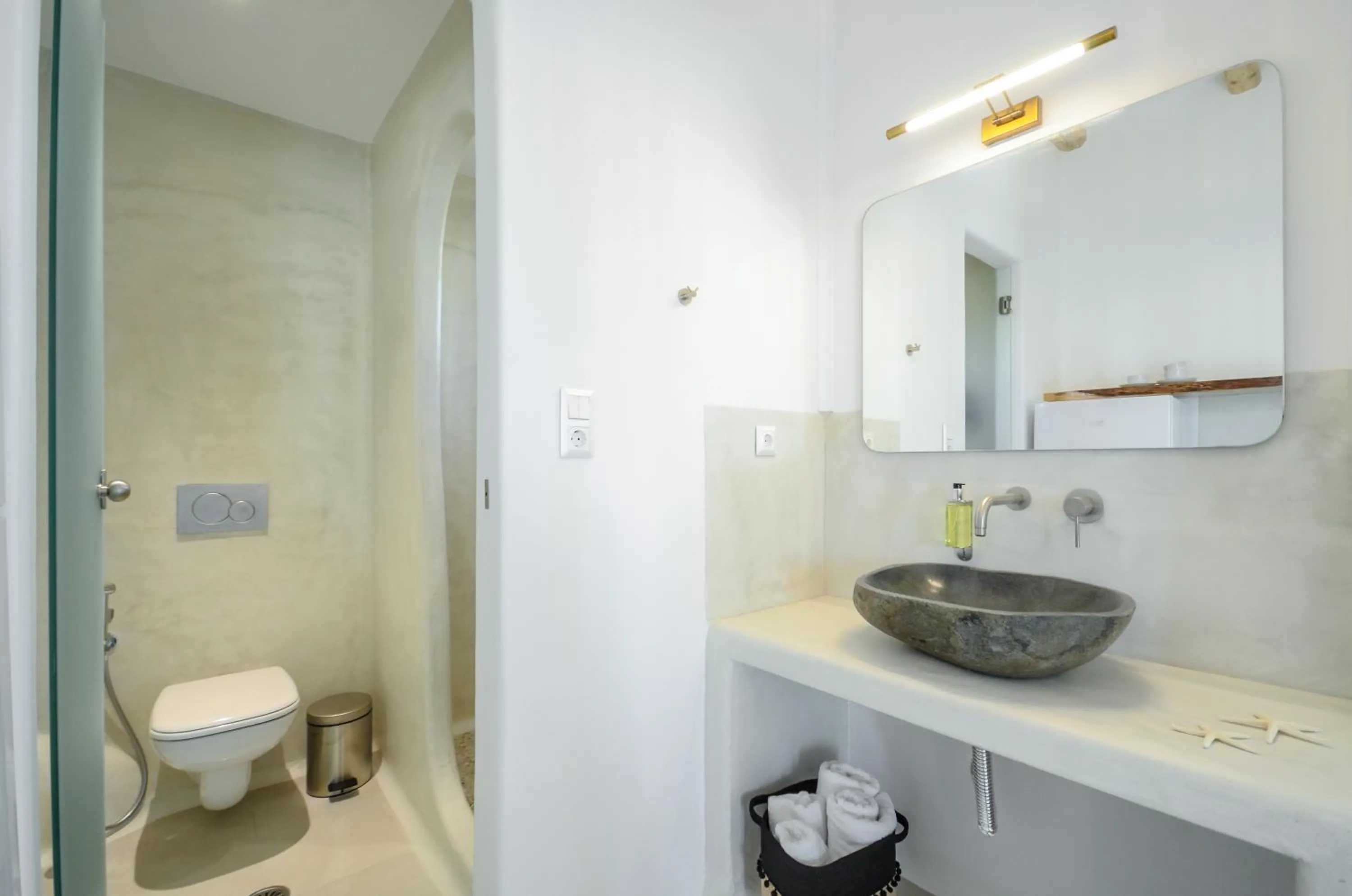 Bathroom in Naxos Nature Suites