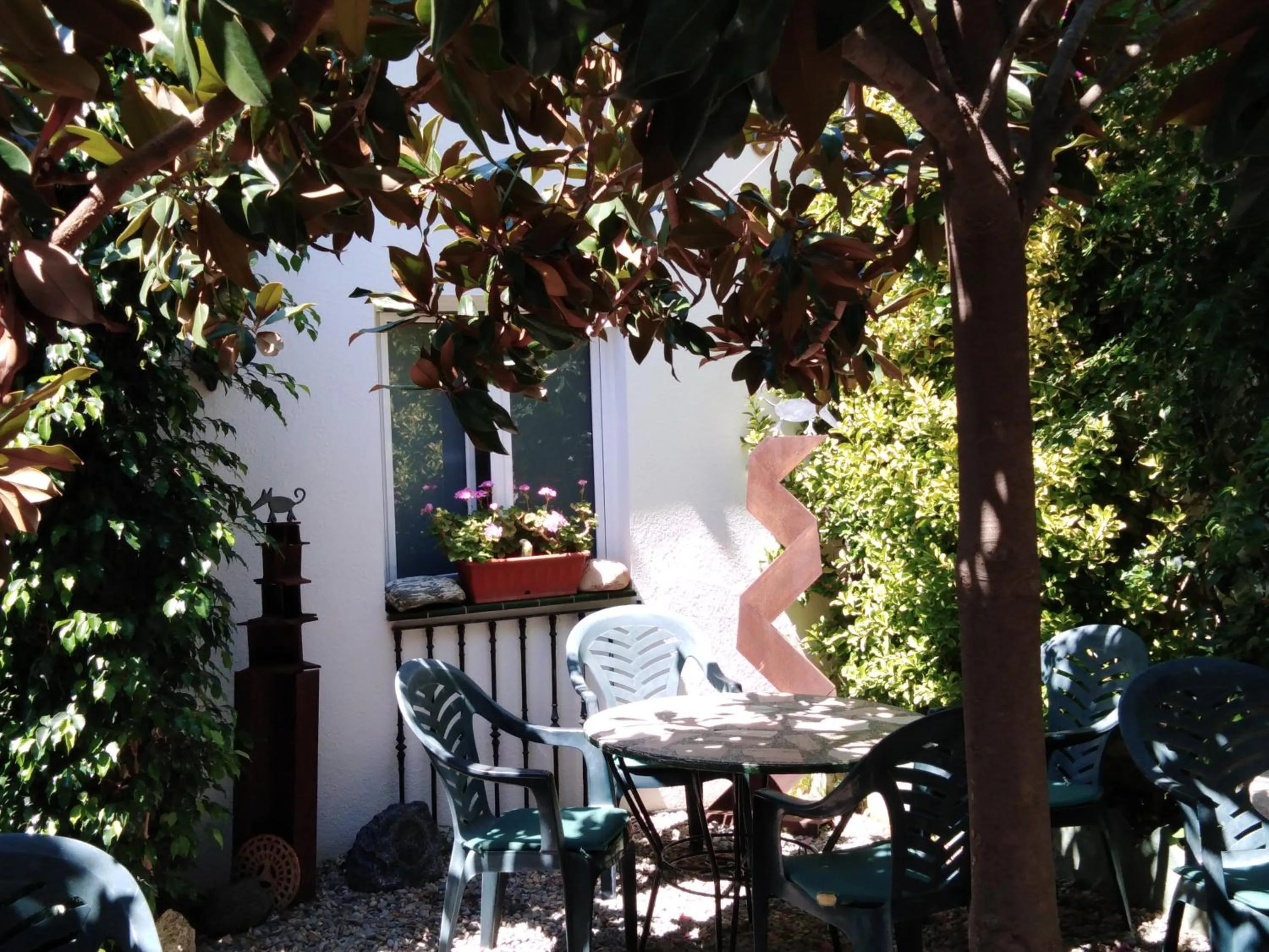 Garden in Hotel Mitus