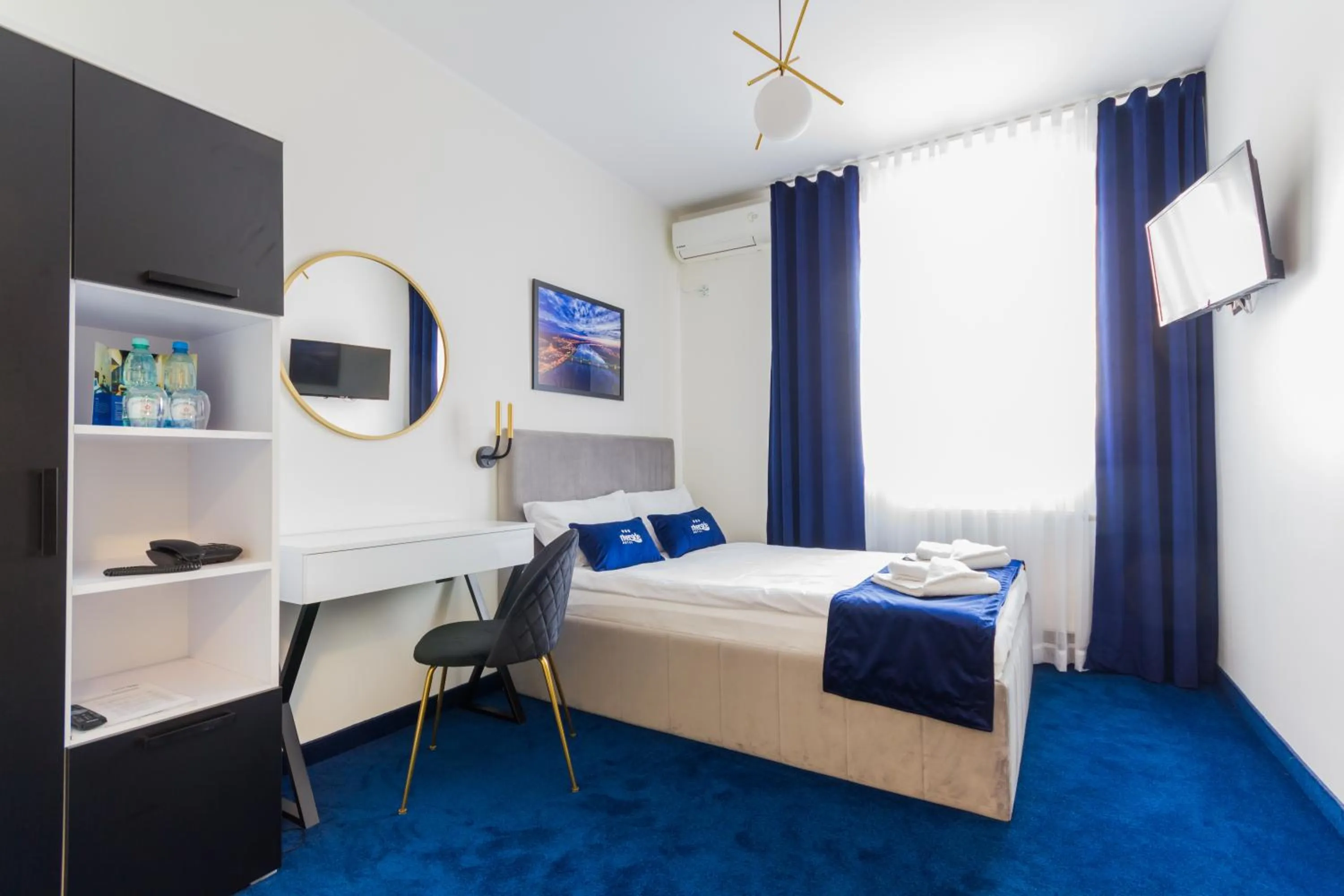 Bed in Riverside Hotel