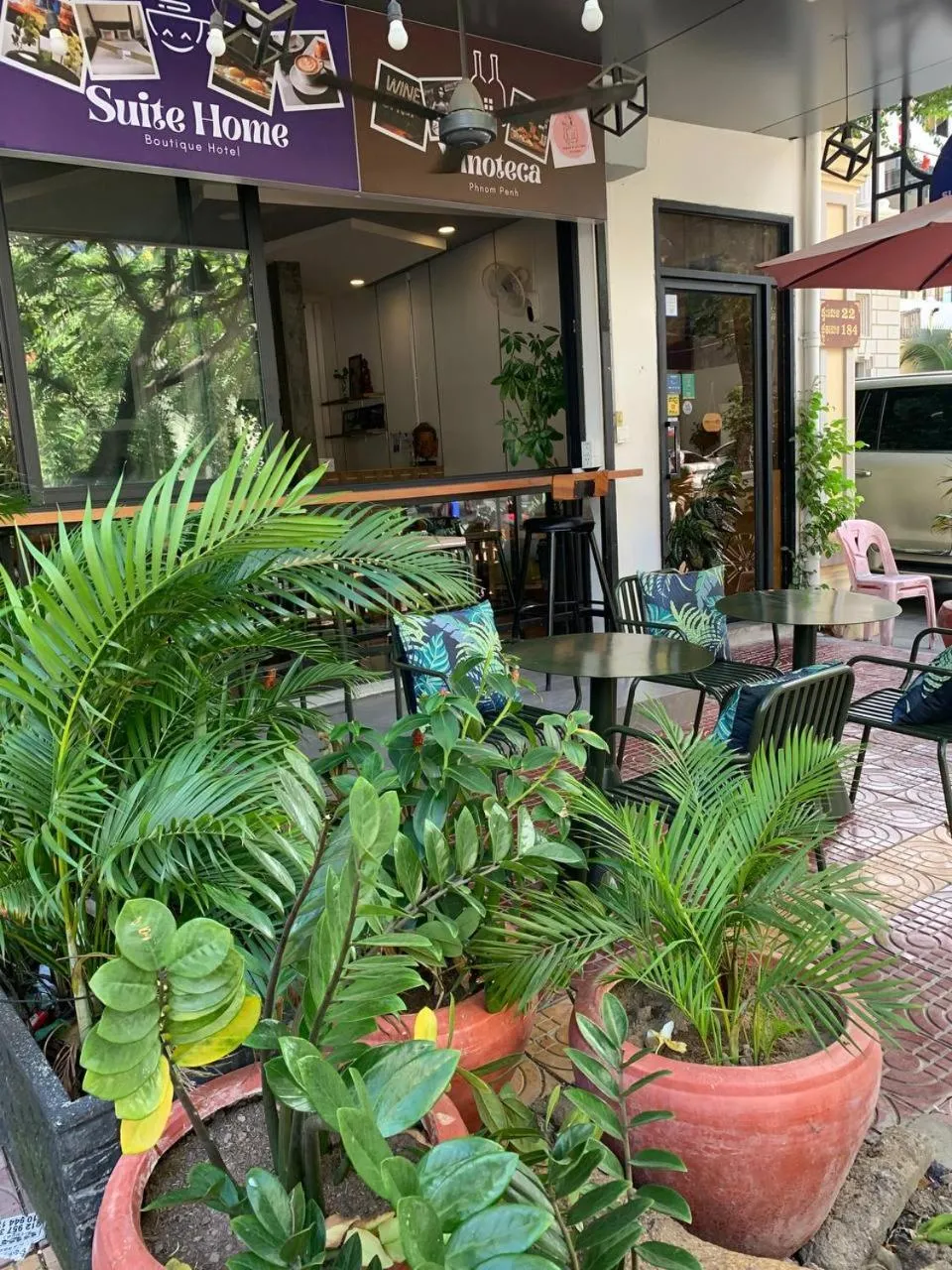 Balcony/Terrace in Suite Home Boutique Hotel